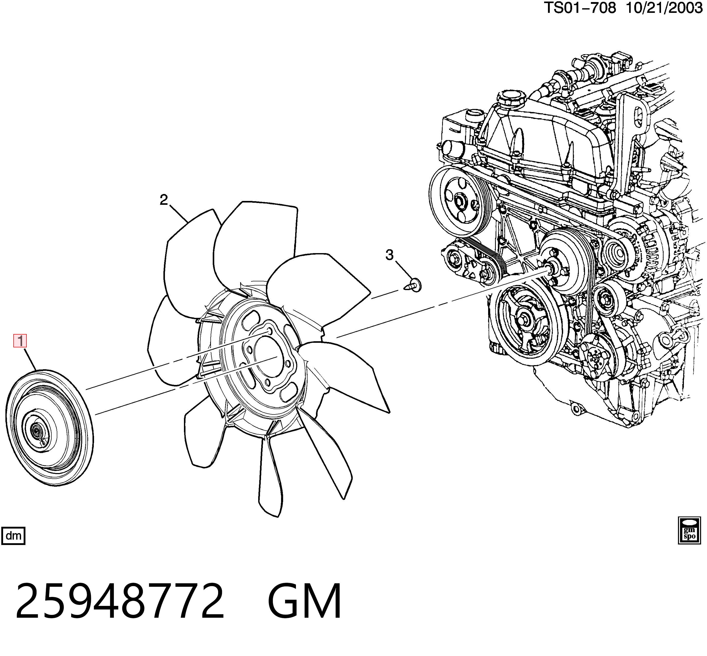 В'язкова муфта вентилятора Opel 25948772 ціна, від 83.08 USD
