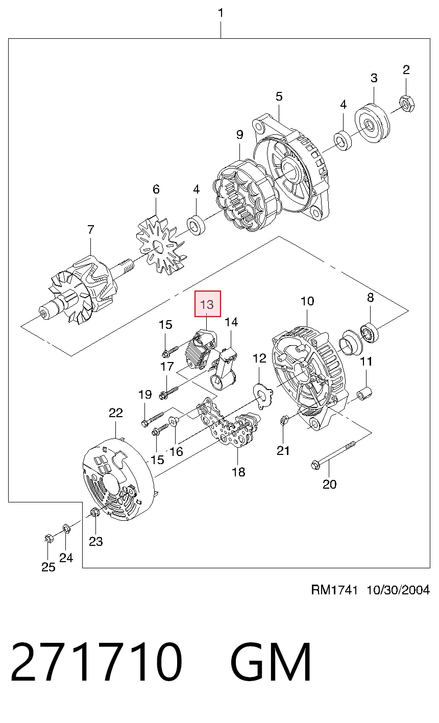 Реле зарядки генератора Magneti Marelli 940016094000 ціна, від 8.23 USD