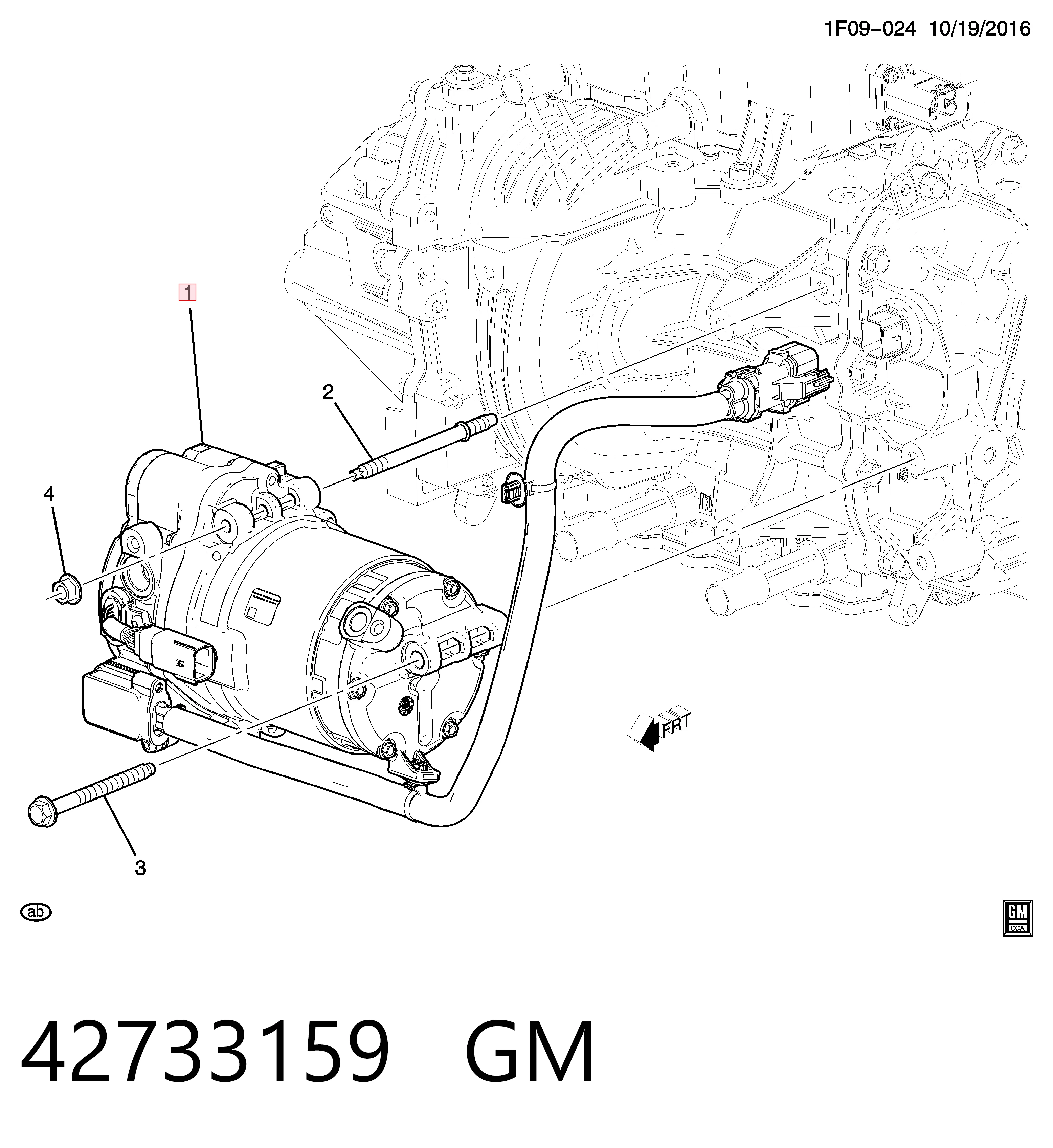 Компресор кондиціонера 42664213 Peugeot/Citroen