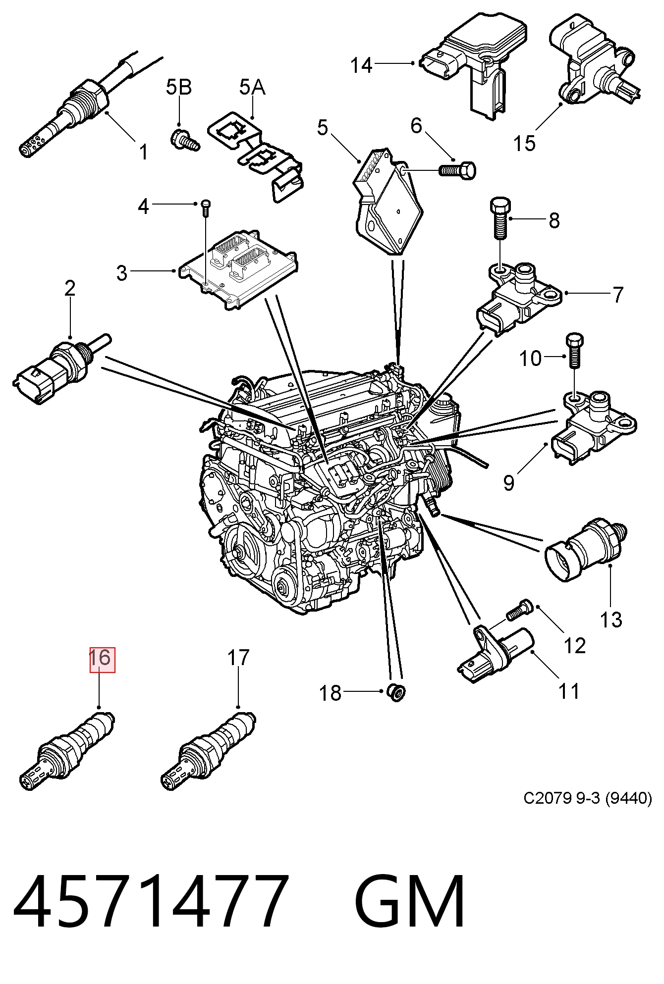 Купити 258006446 Bosch Лямбда зонд, датчик кисню