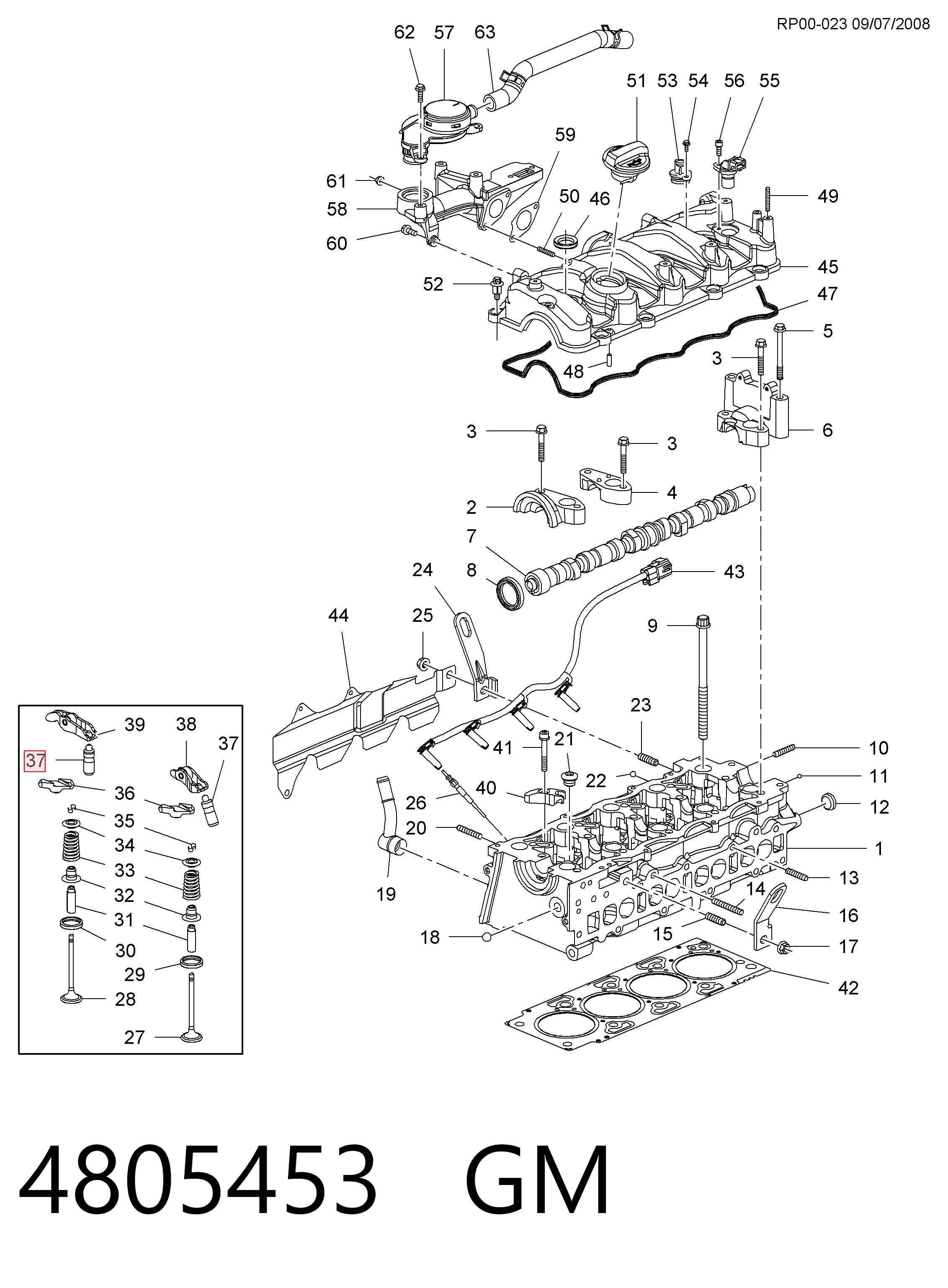 Гідрокомпенсатор на Chevrolet Epica II V250