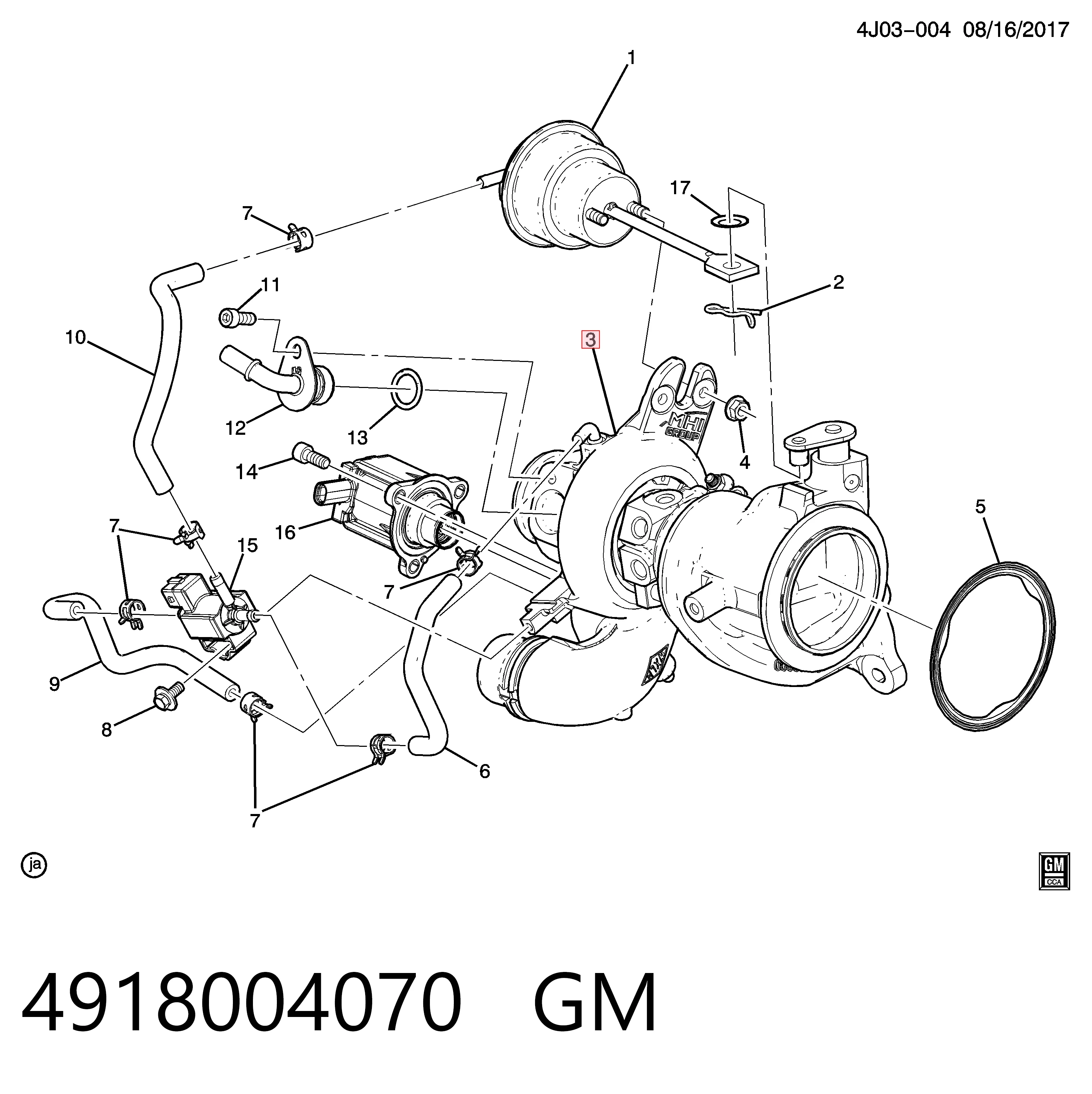 Купити 12685682 Peugeot/Citroen Турбіна