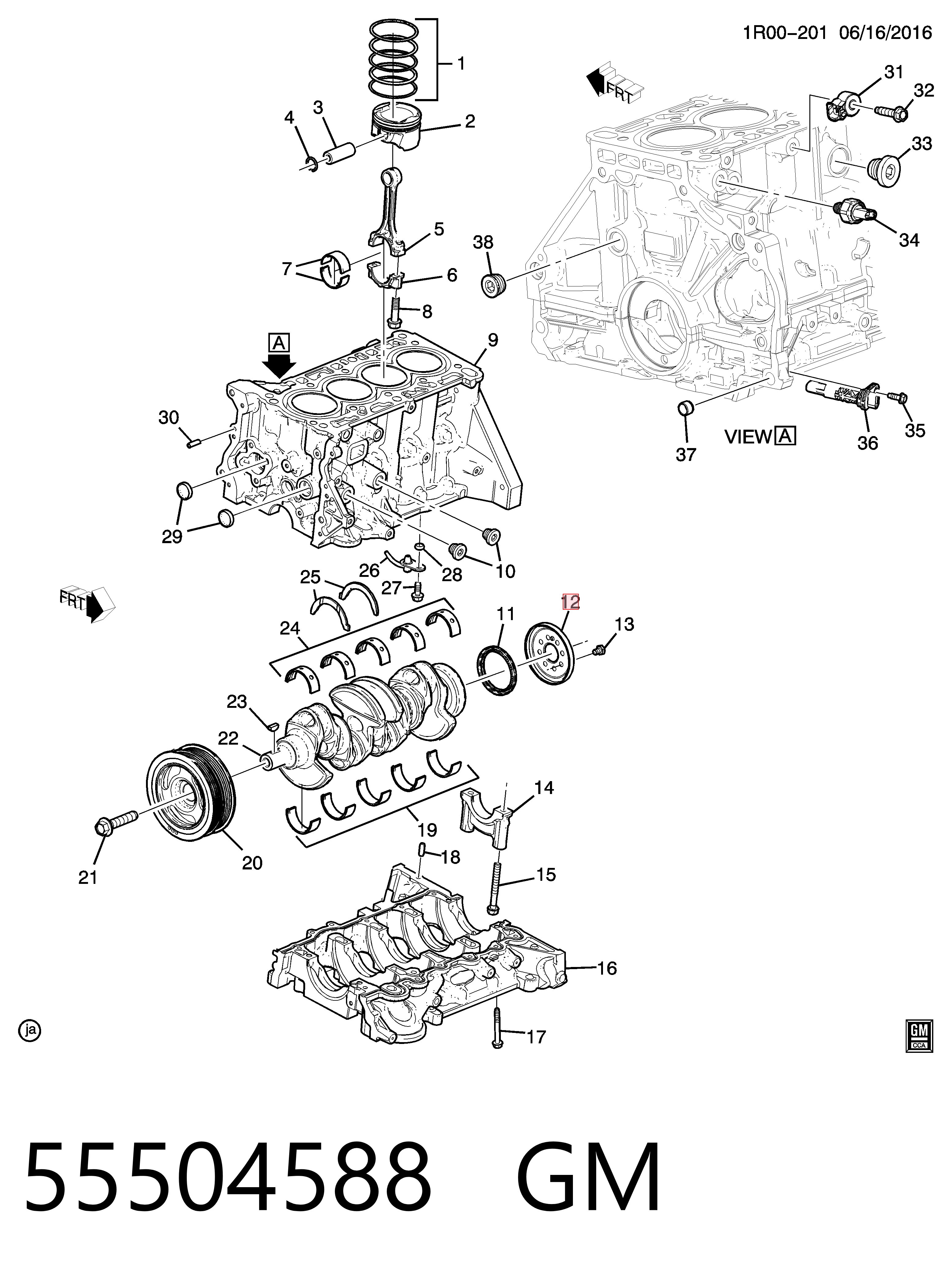 55504588 Opel 