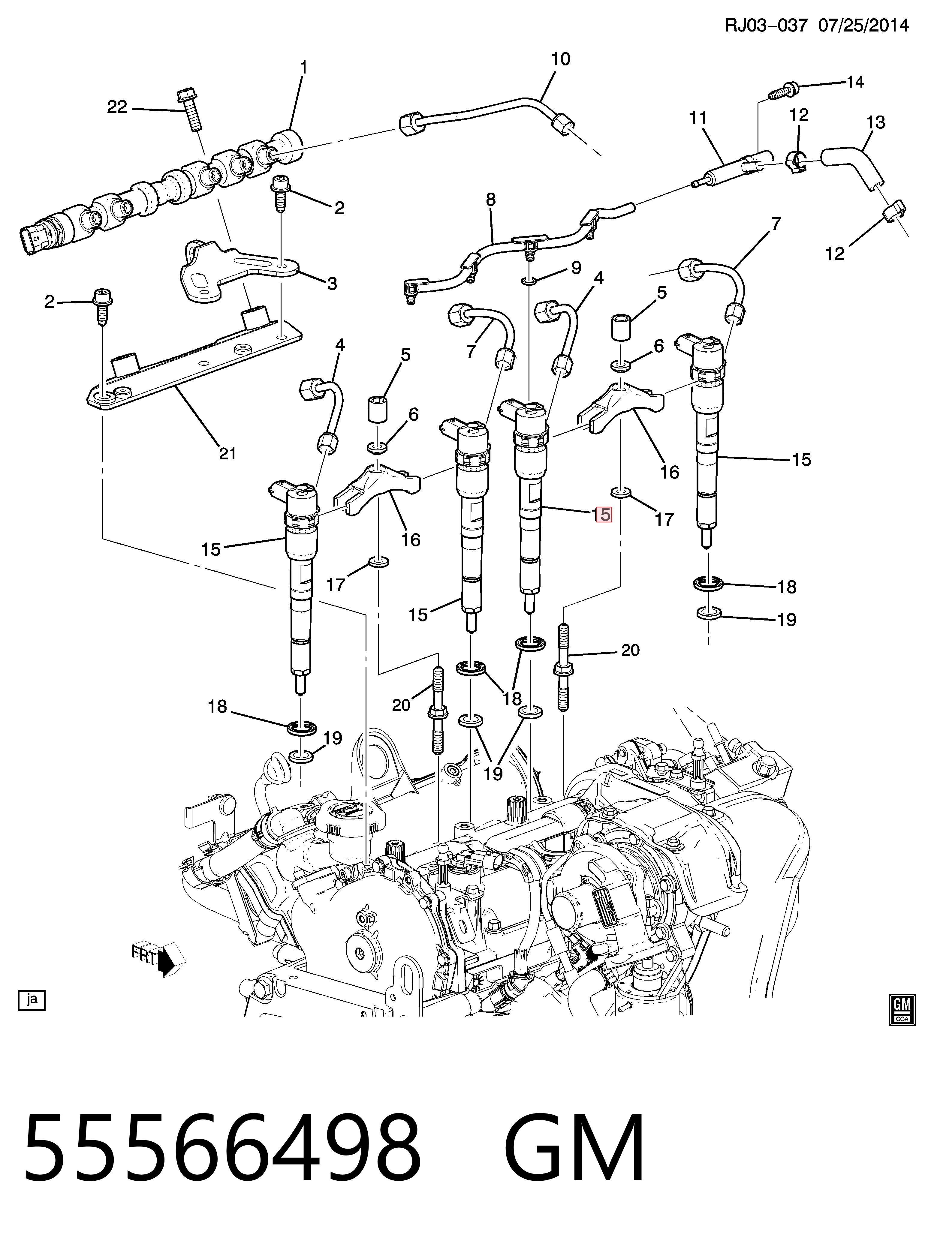 Паливні форсунки 986435200 Bosch