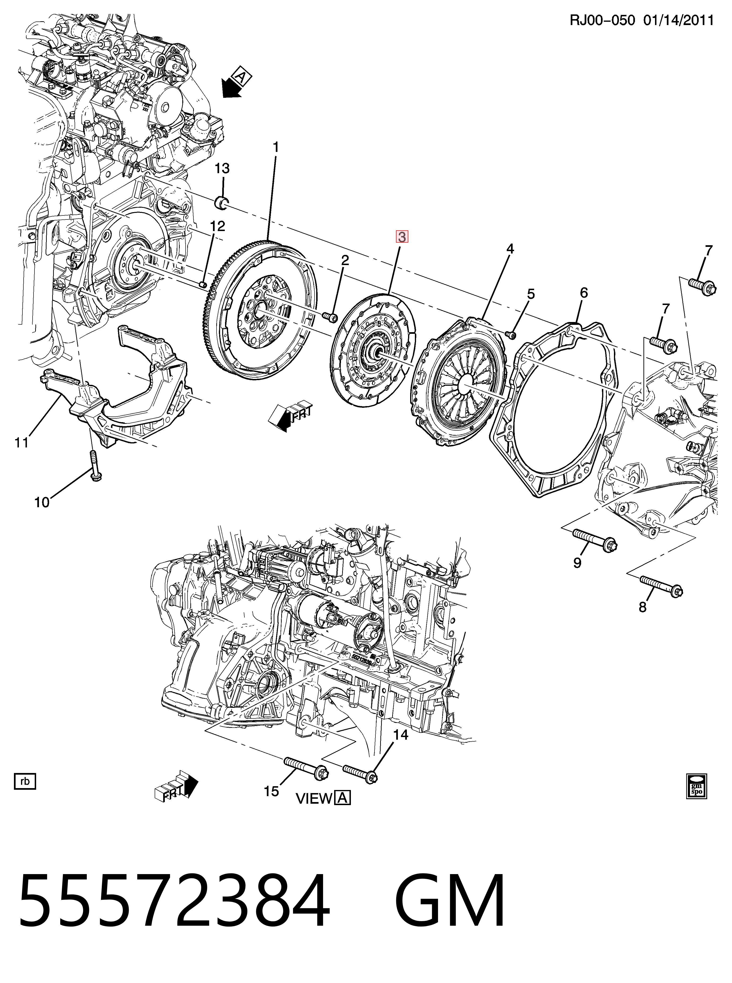 55572384 Peugeot/Citroen Диск зчеплення