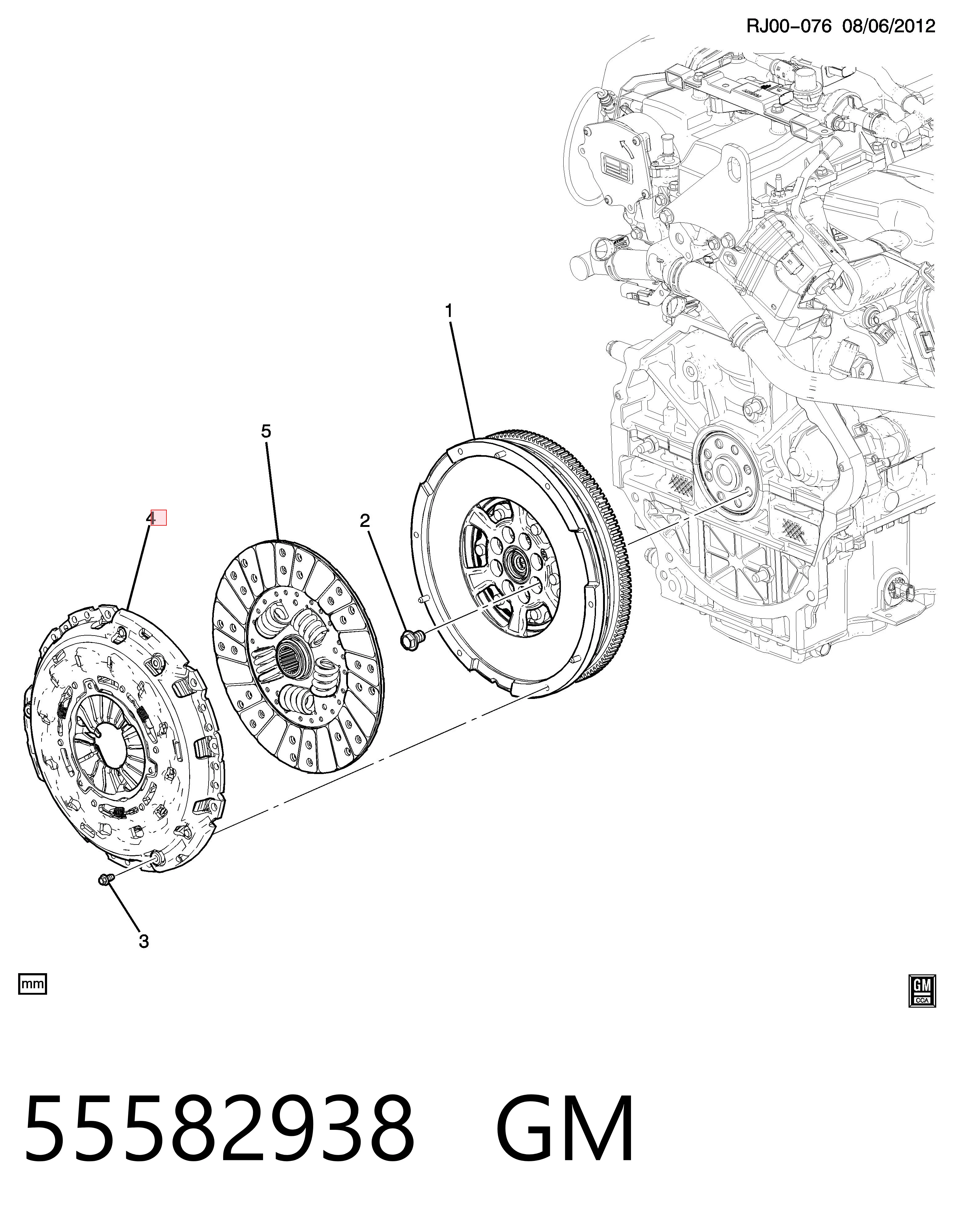 Зчеплення 95518830 Peugeot/Citroen