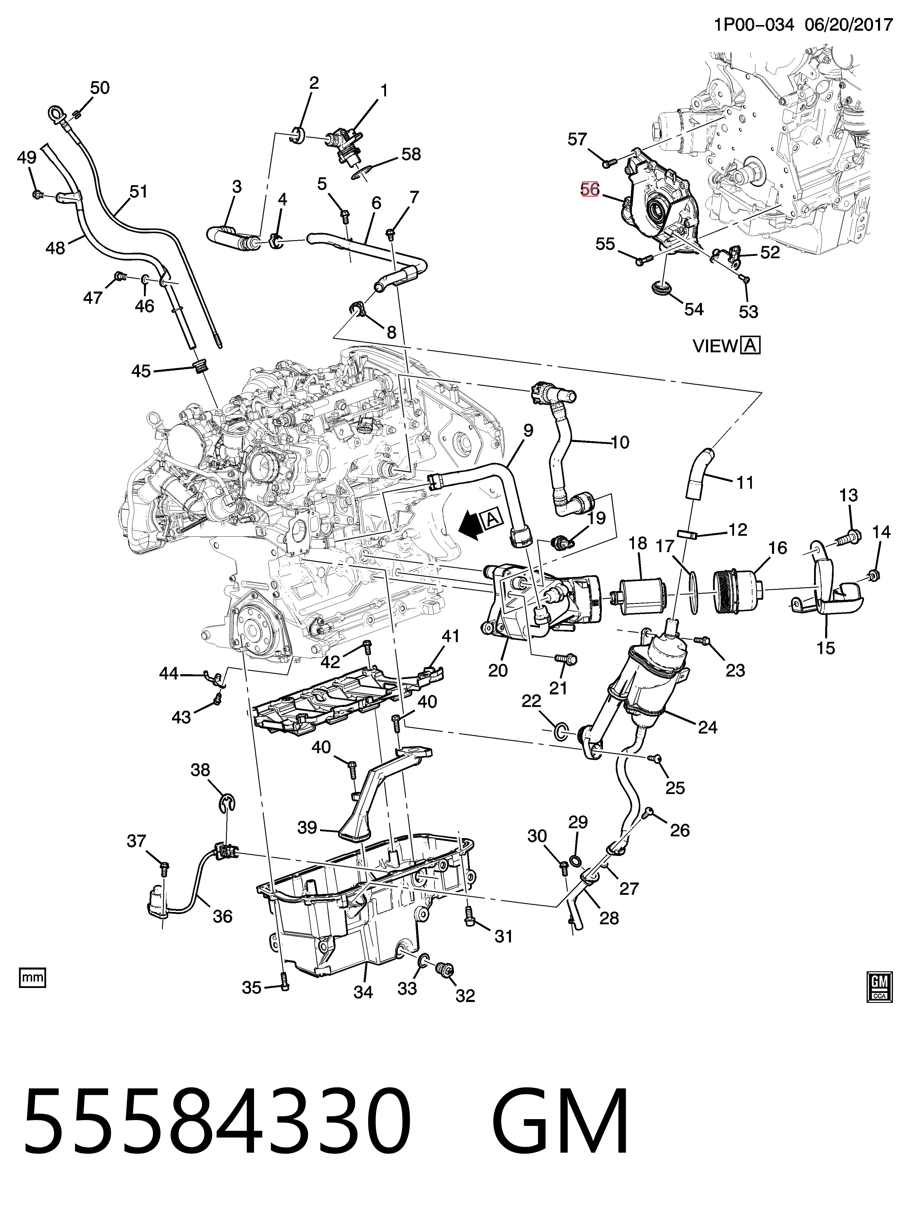 OP0161 Magneti Marelli Масляний насос двигуна