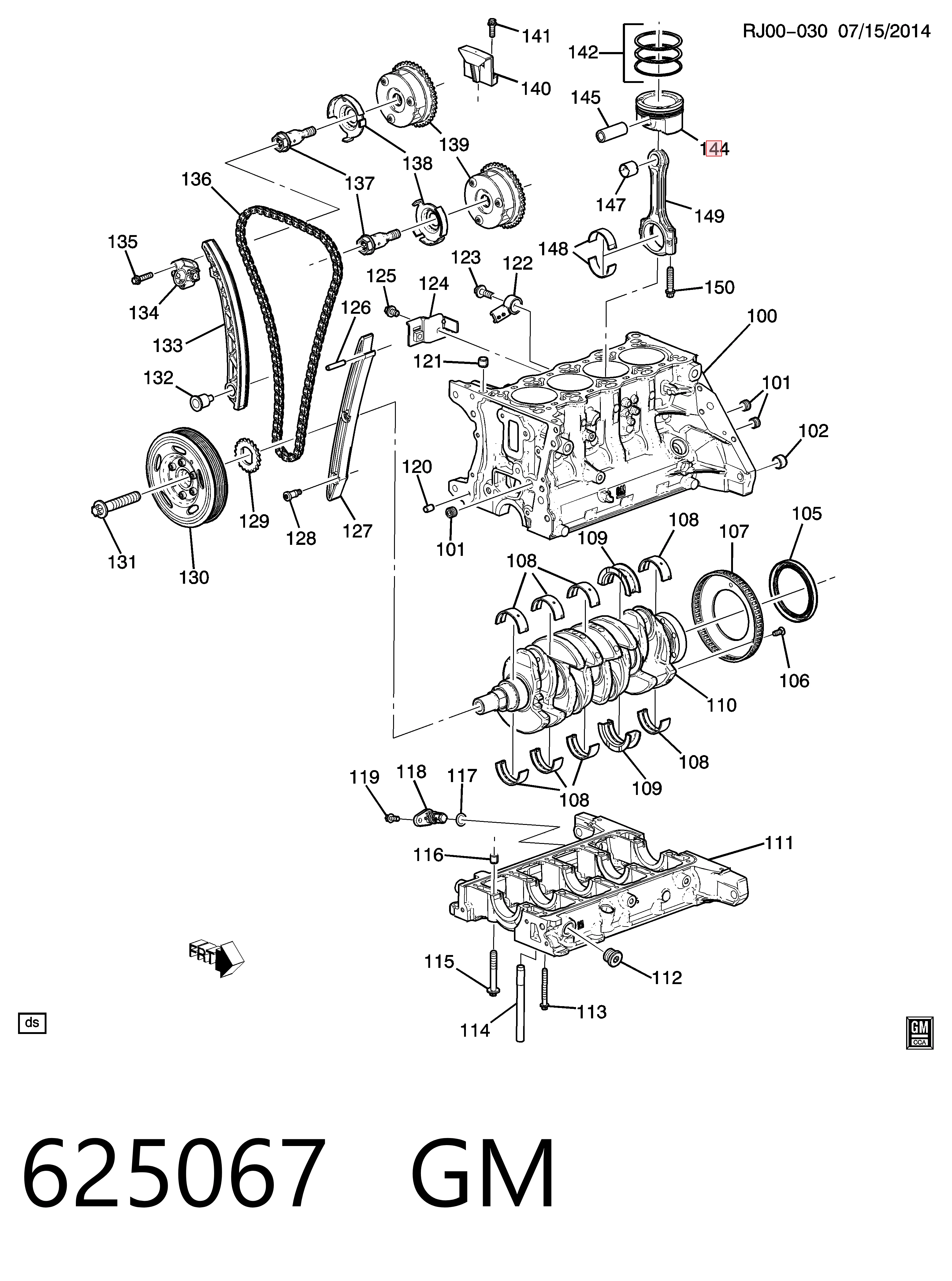 Поршень в зборі Mahle Original 011PI00110000 ціна, від 54.68 USD