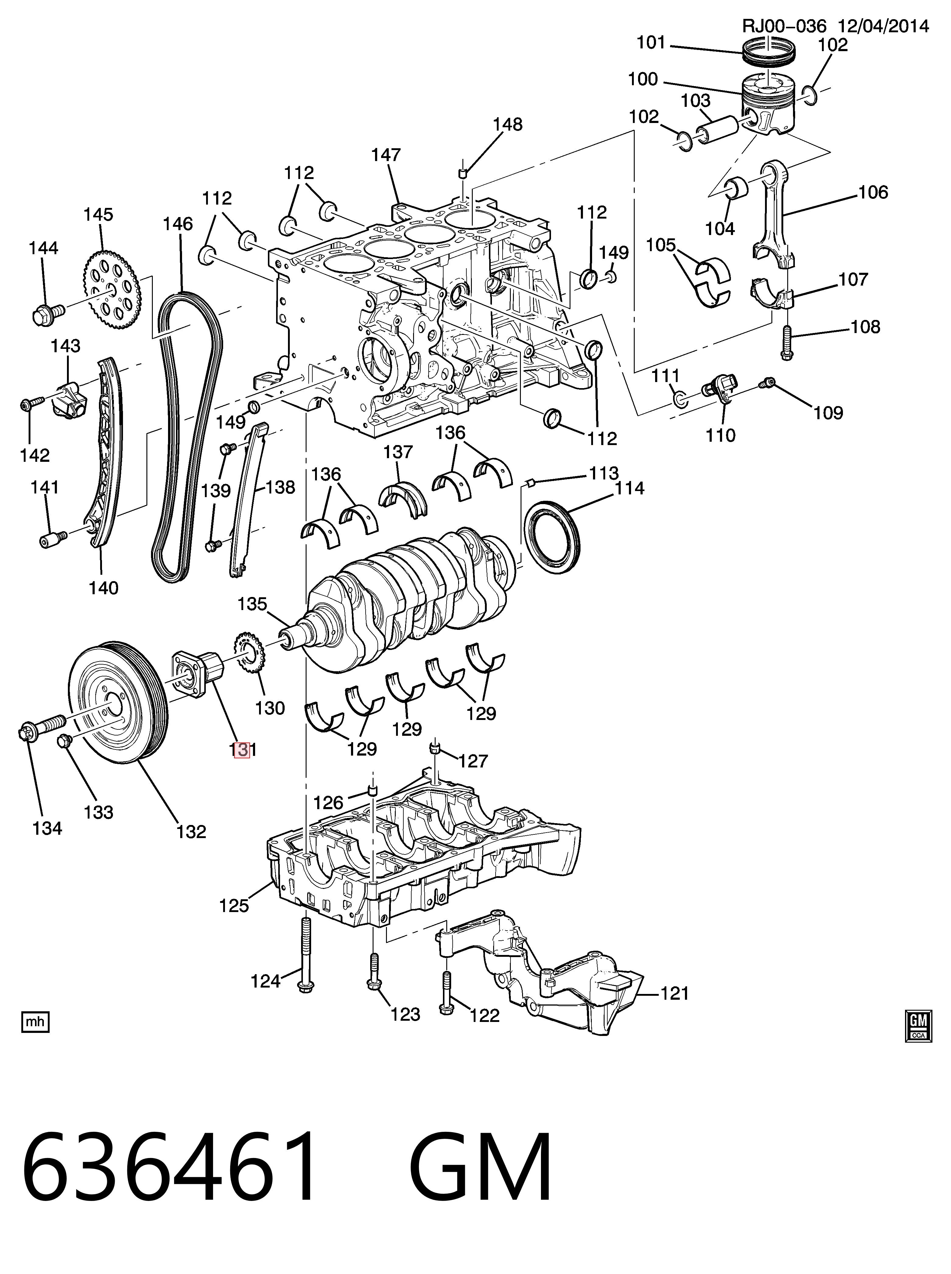 Болт кріплення маховика Metalcaucho 51378 ціна, від 6.34 USD