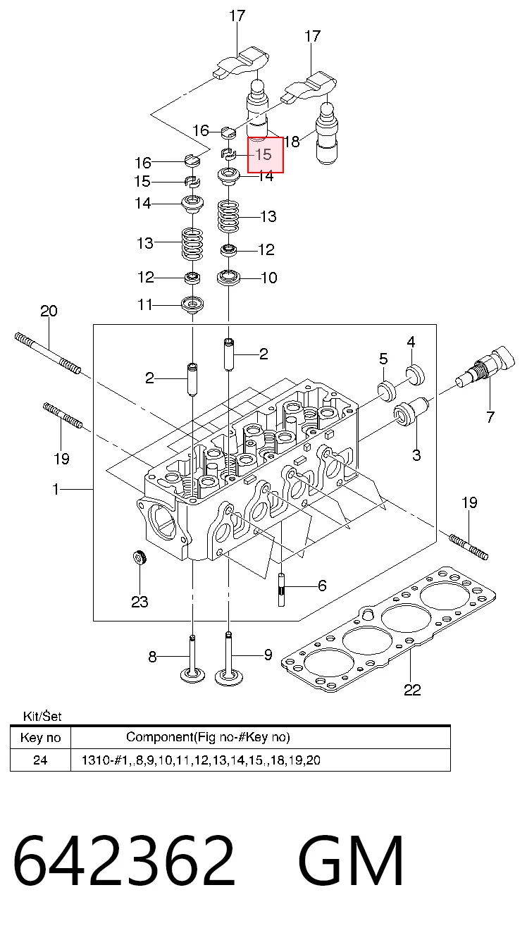 7700725145 Renault (RVI) Сухар клапану