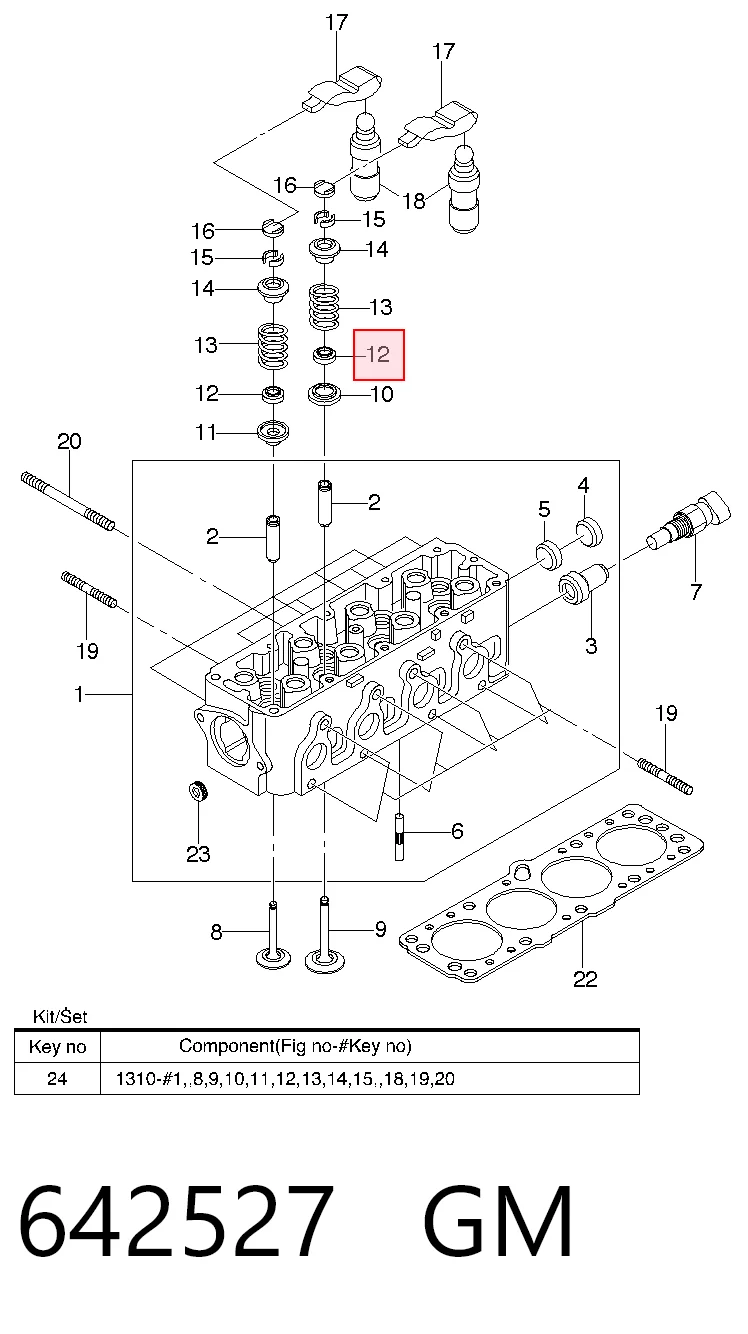 N30007D Japan Cars Сальник клапана (Маслос'емниє), впуск/випуск