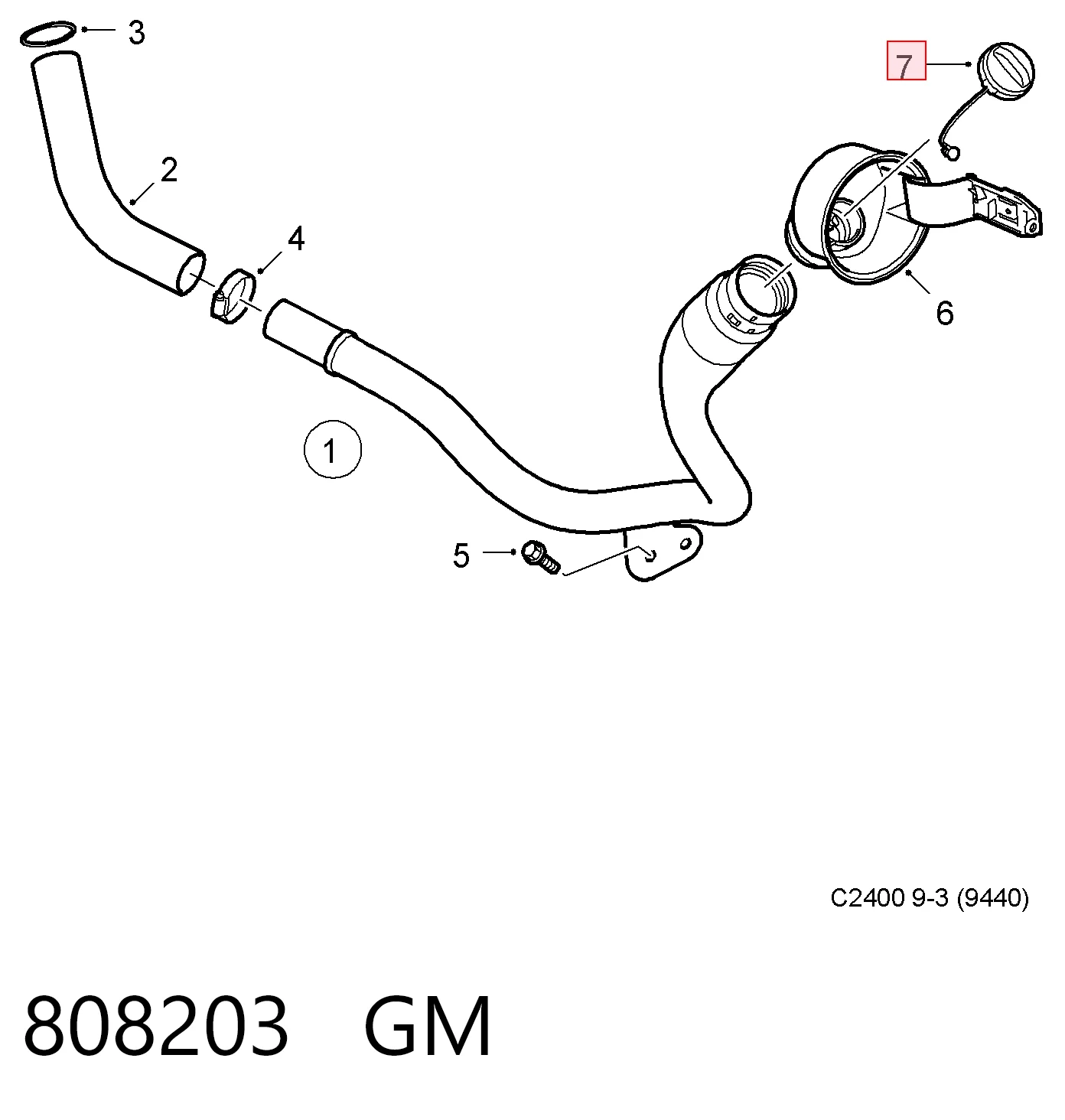  Пробка бензобаку Hyundai Santa Fe 2