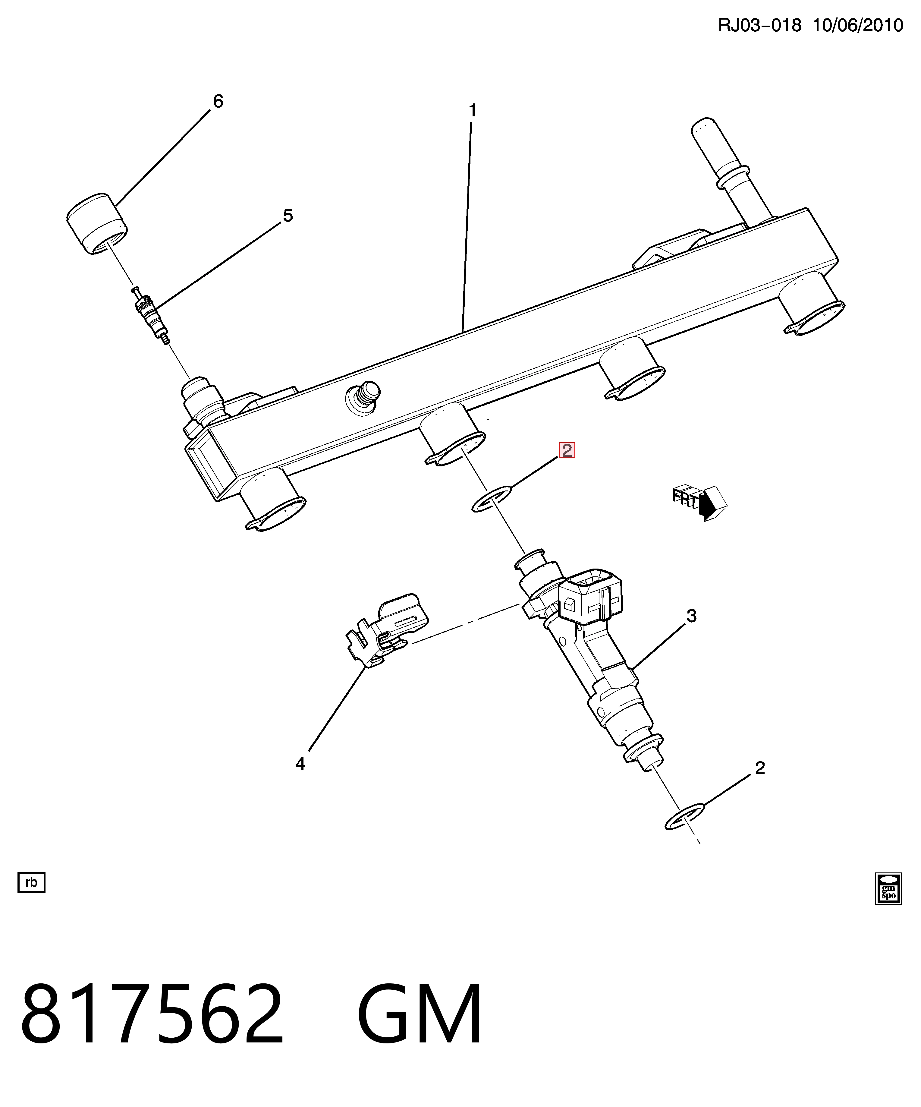 Кільце форсунки 7701063219 Renault (RVI)