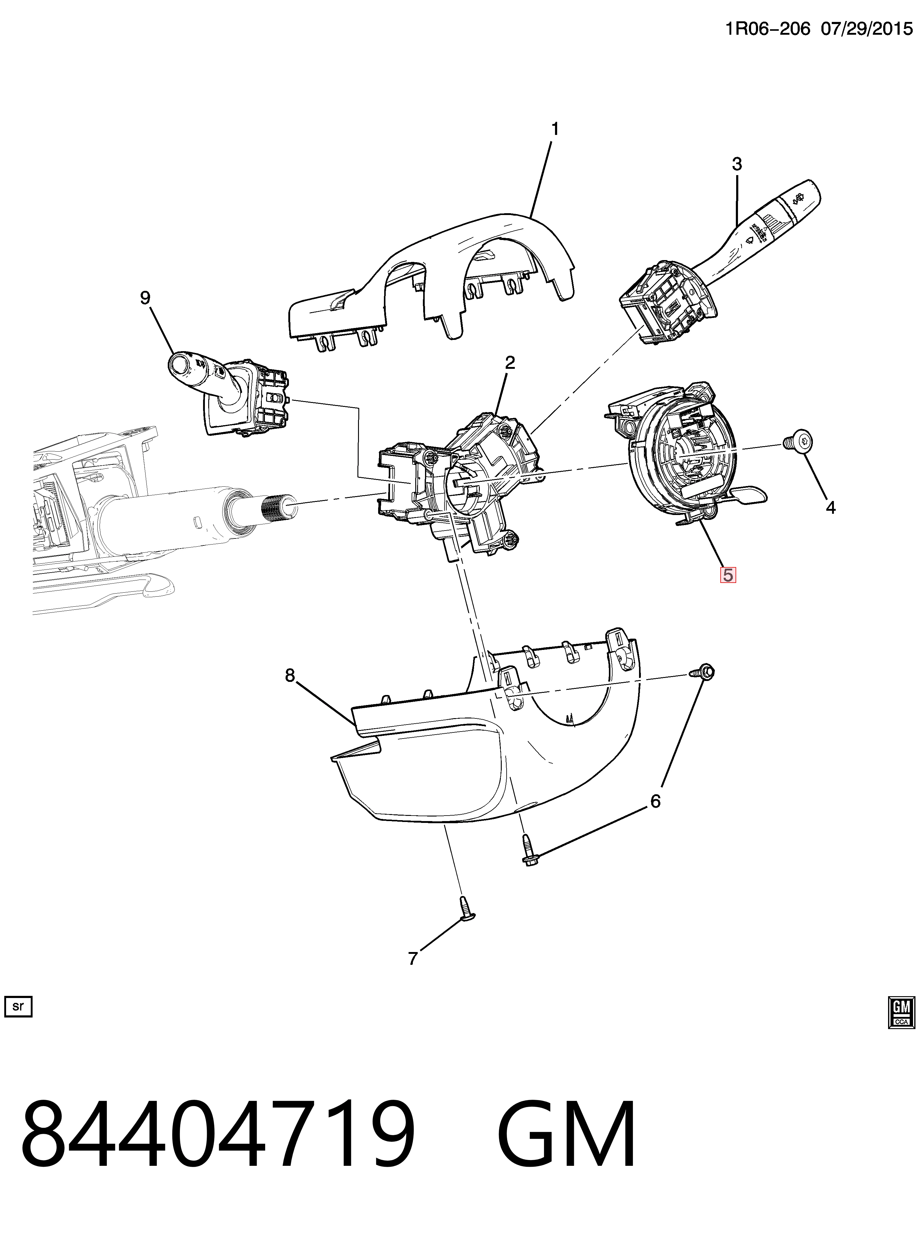 Купити 39017556 Peugeot/Citroen Контактне кільце подушки безпеки