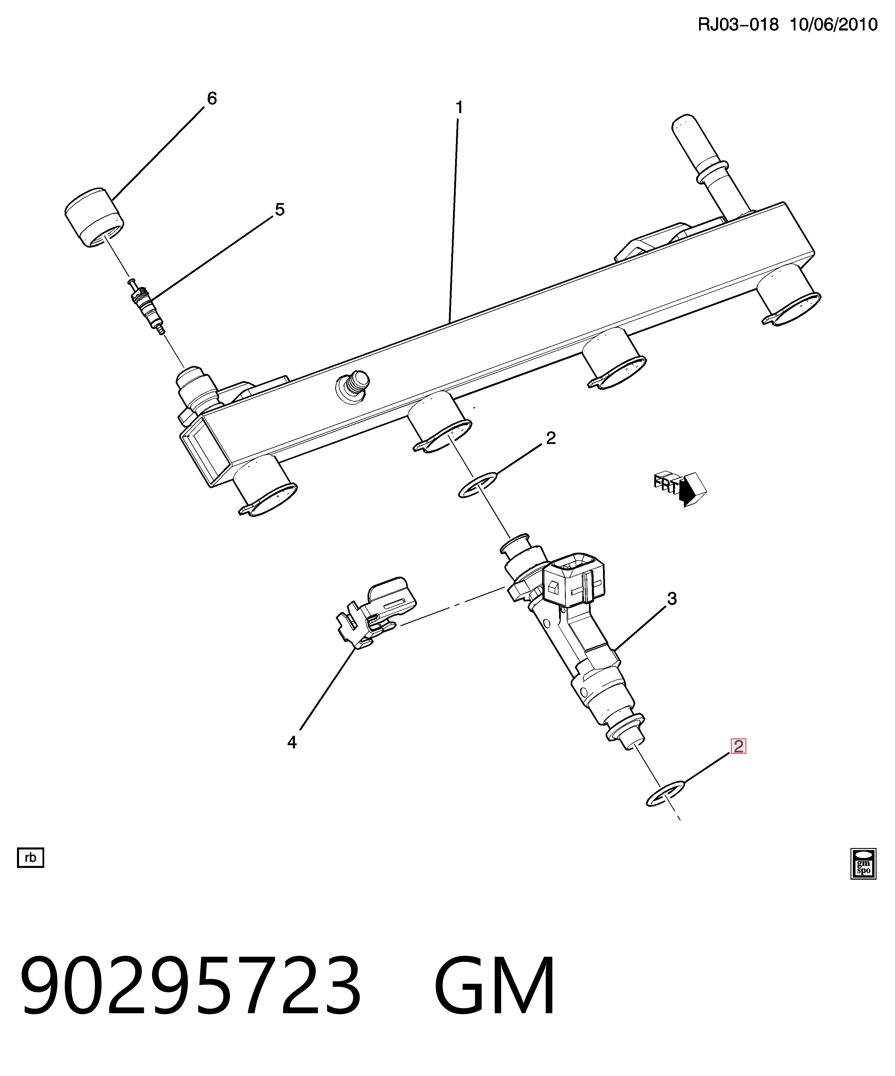 Кільце ущільнююче форсунок Renault (RVI) 7701063219