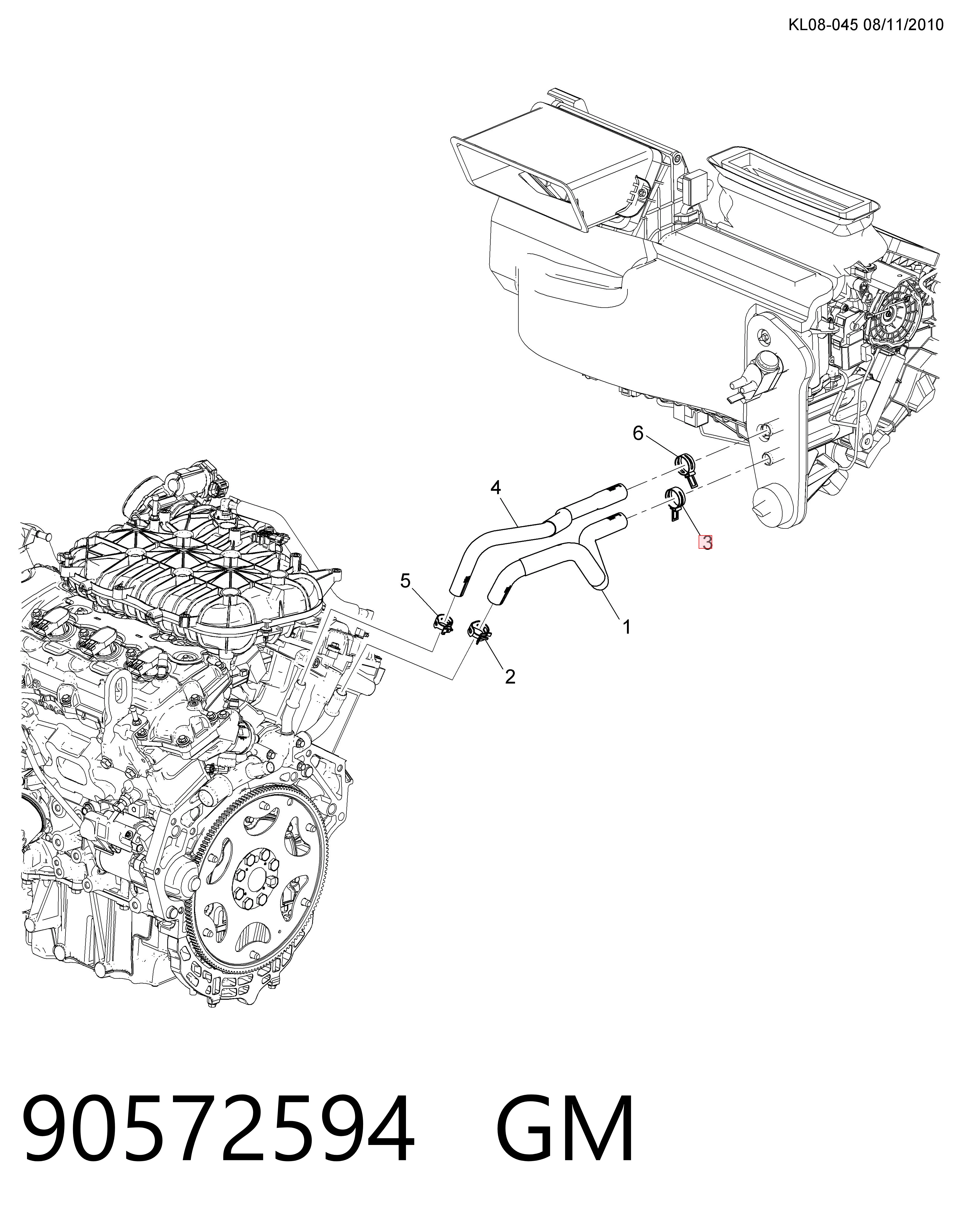 90572594 Peugeot/Citroen Хомут пружинний