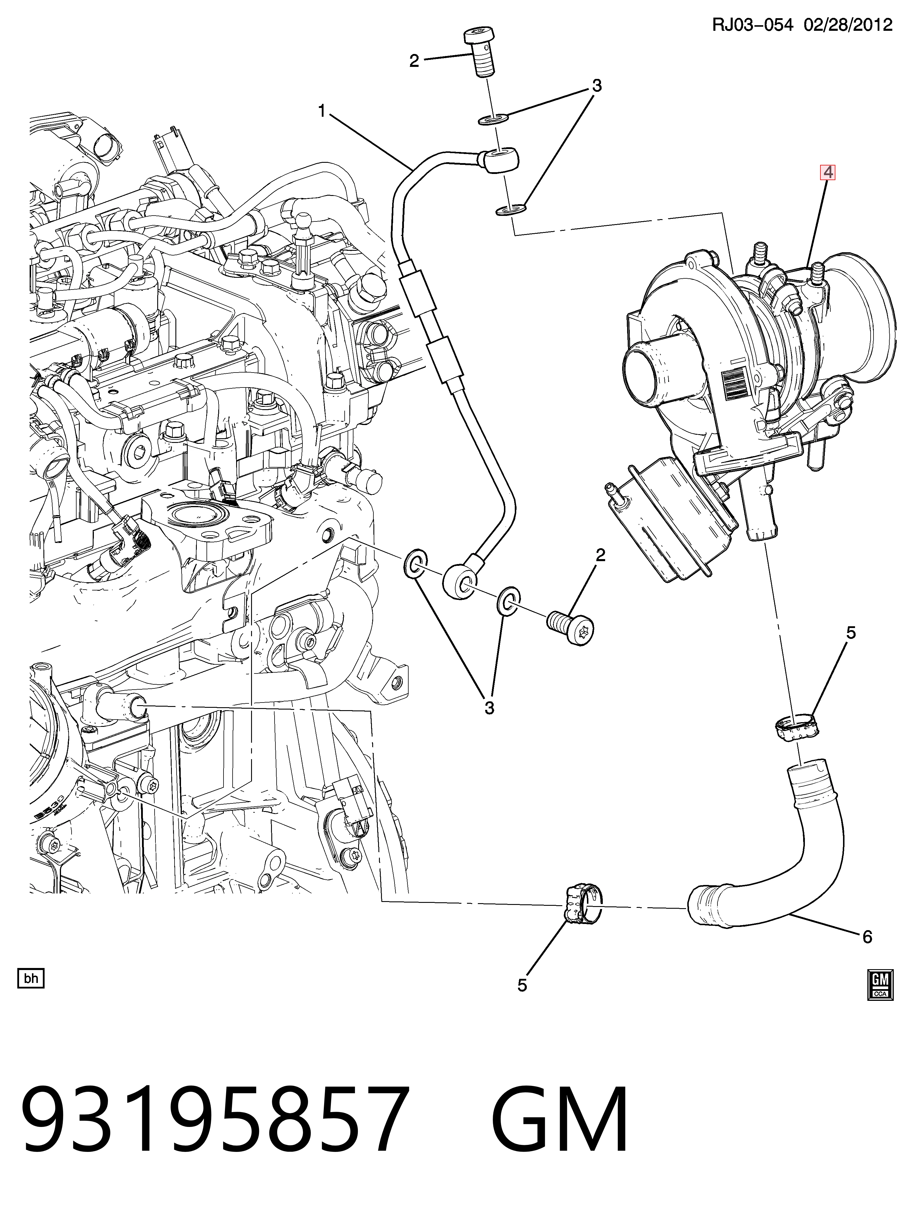 Купити TBM0063 Magneti Marelli Турбіна