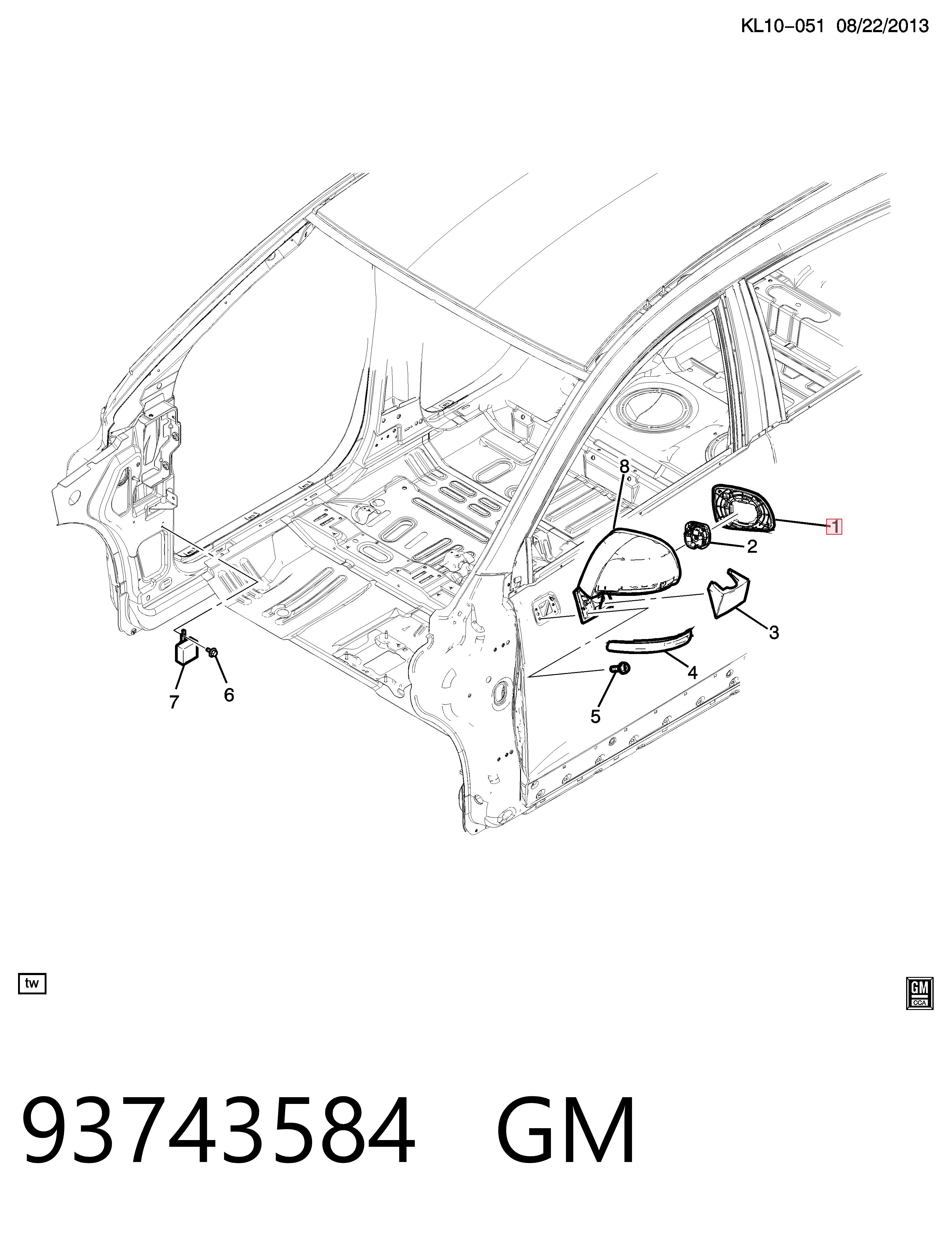 93743584 General Motors