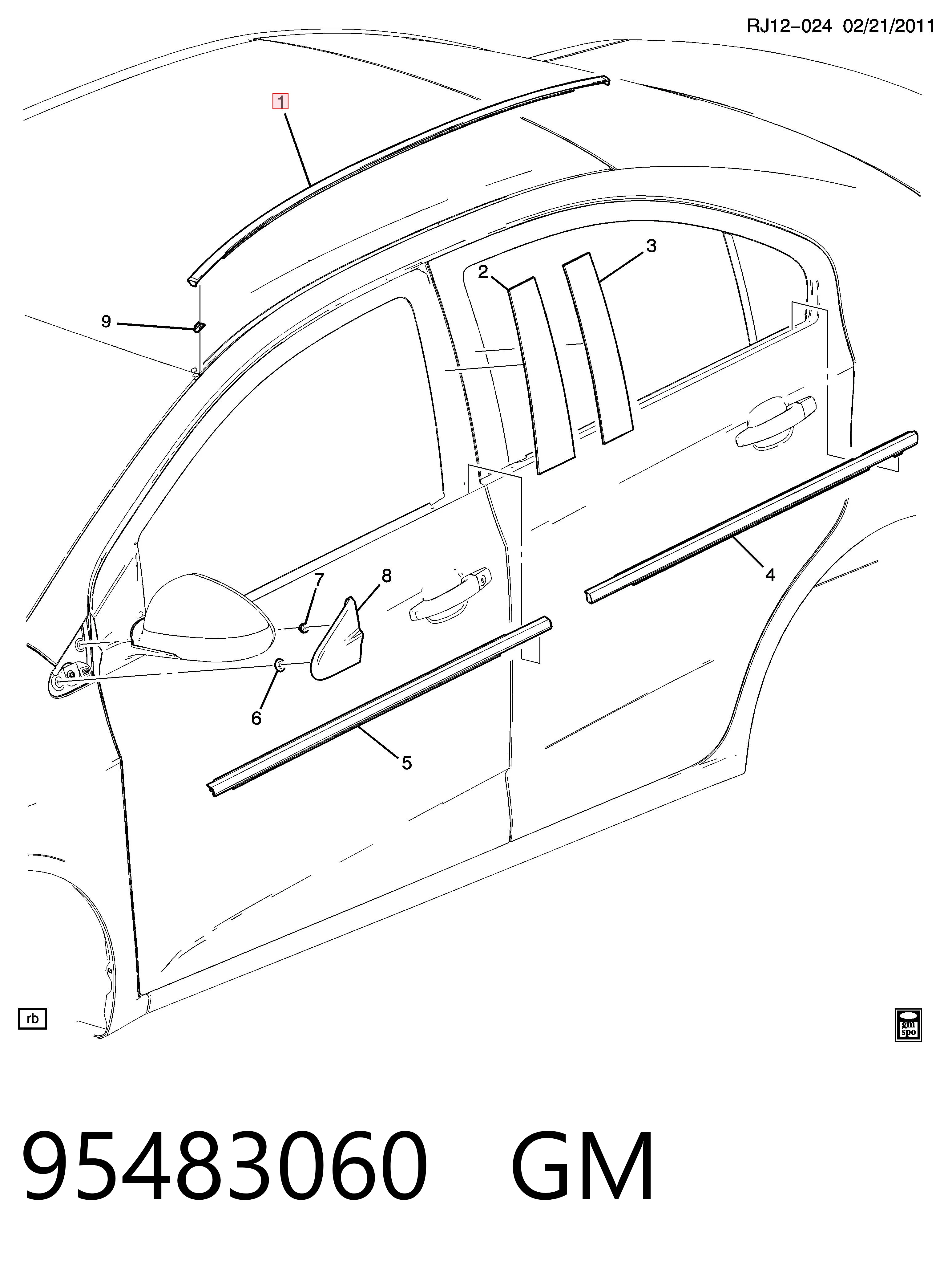95483060 General Motors