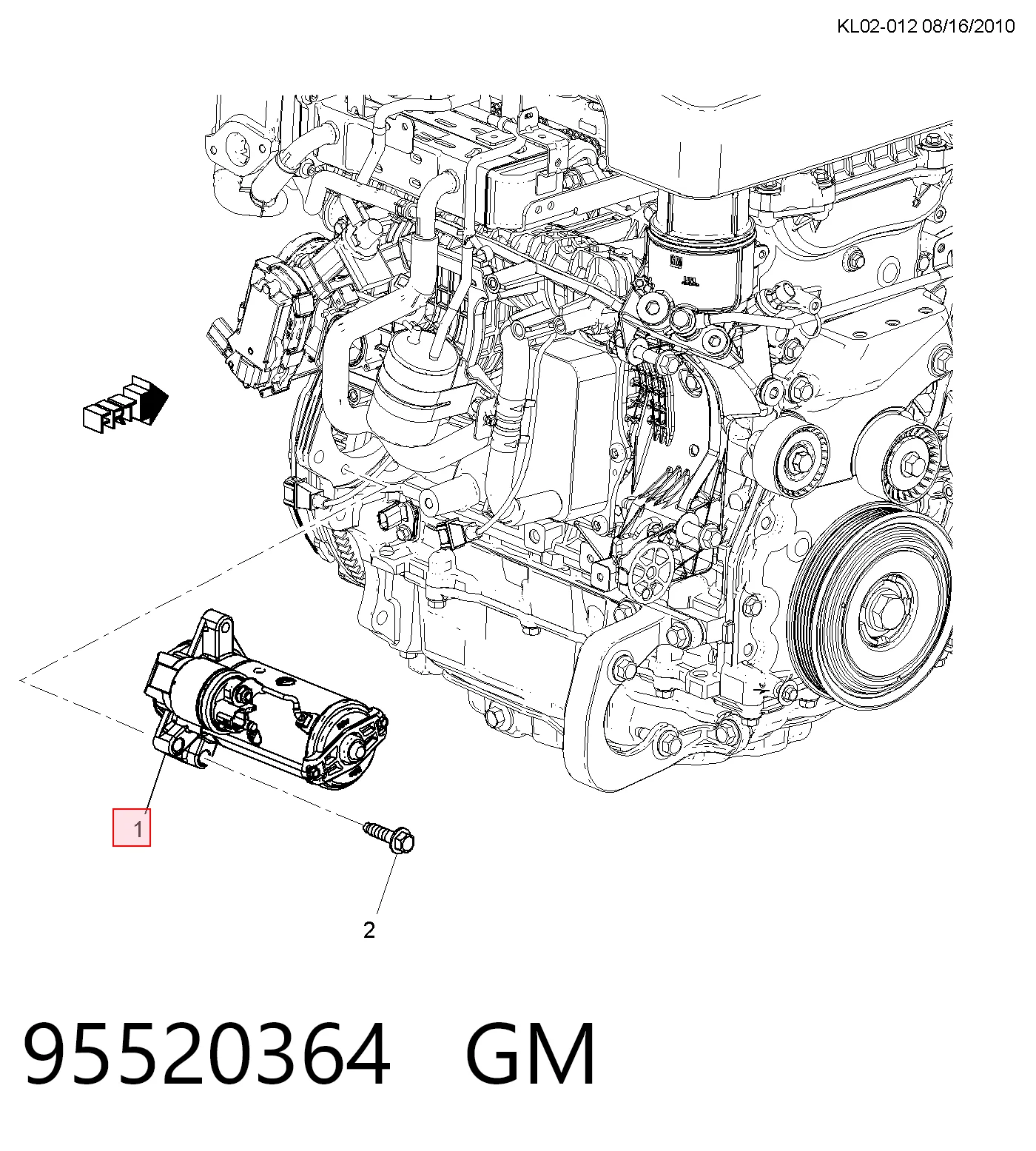 Купити M002T86171 Mitsubishi Стартер