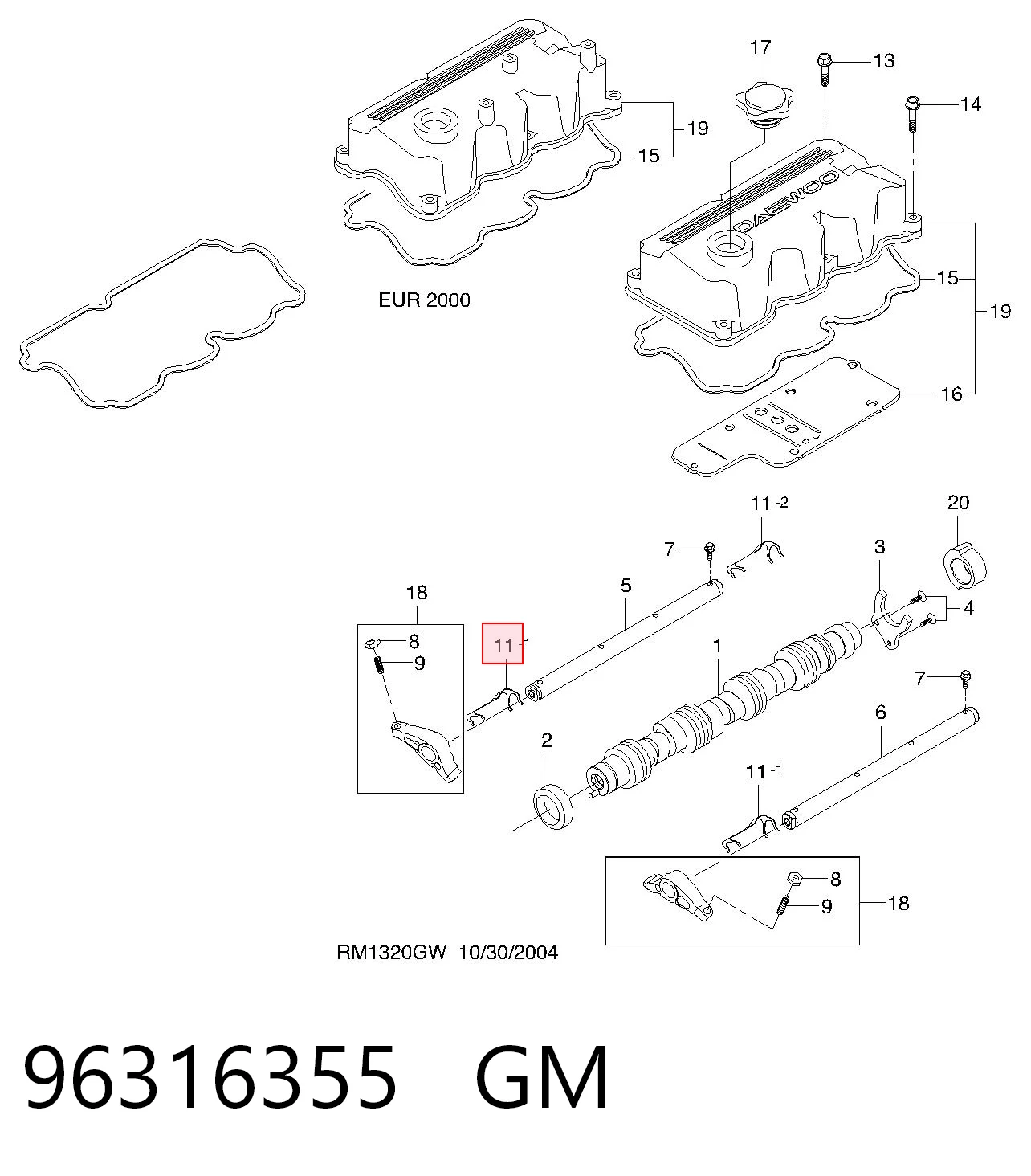 96316355 General Motors