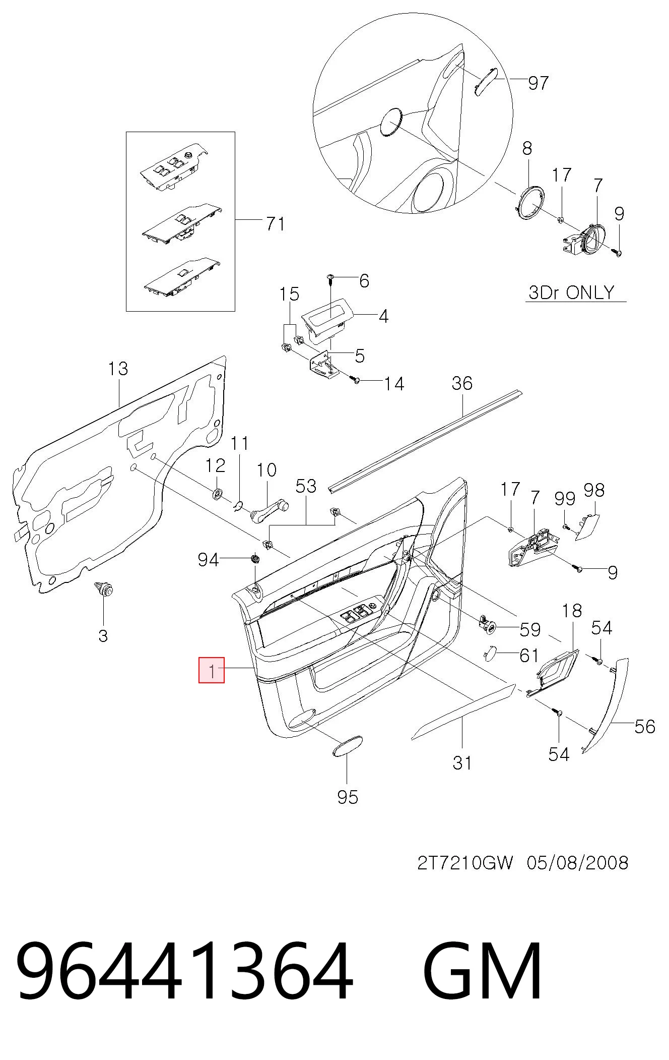 96441364 General Motors