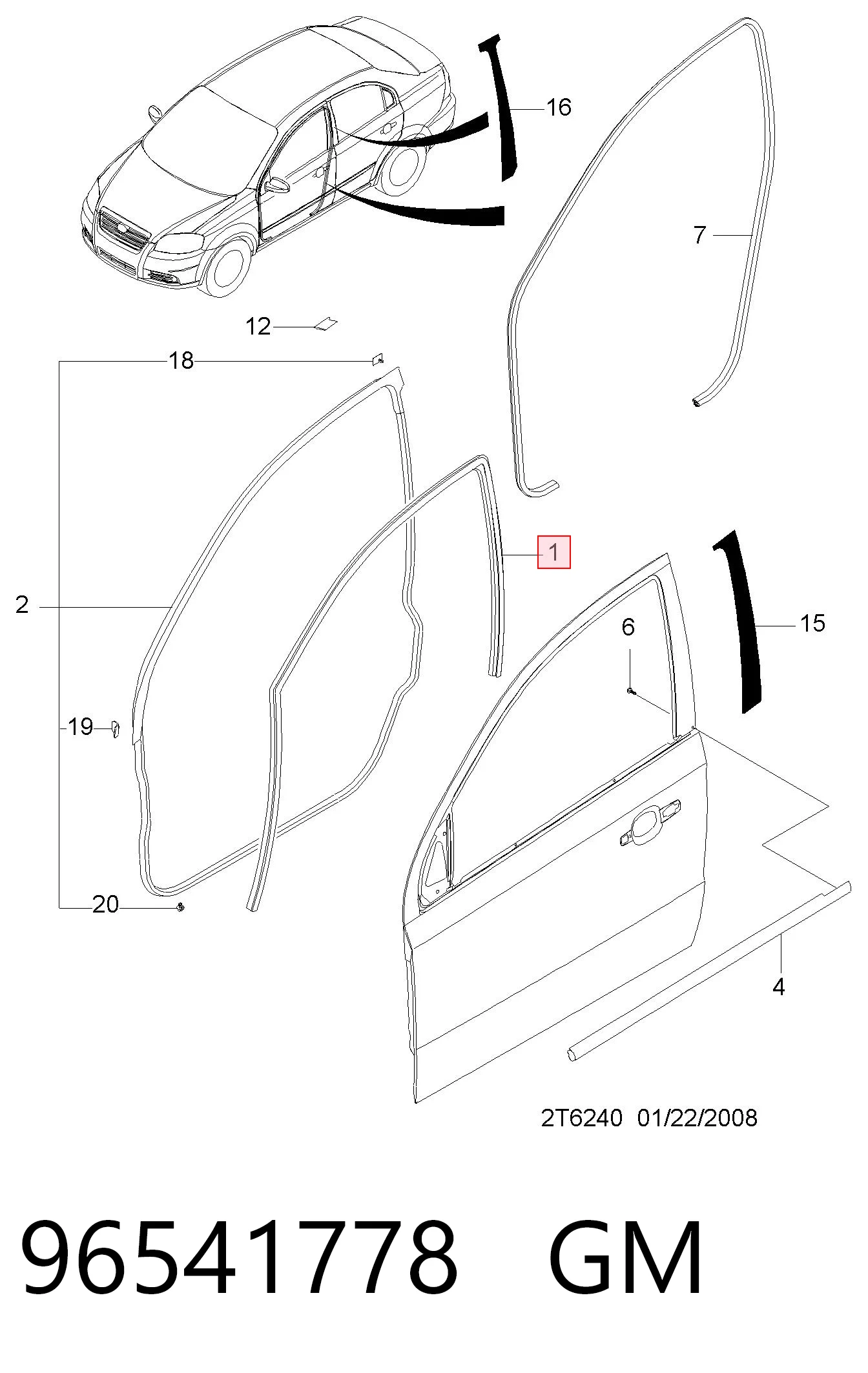 96541778 General Motors