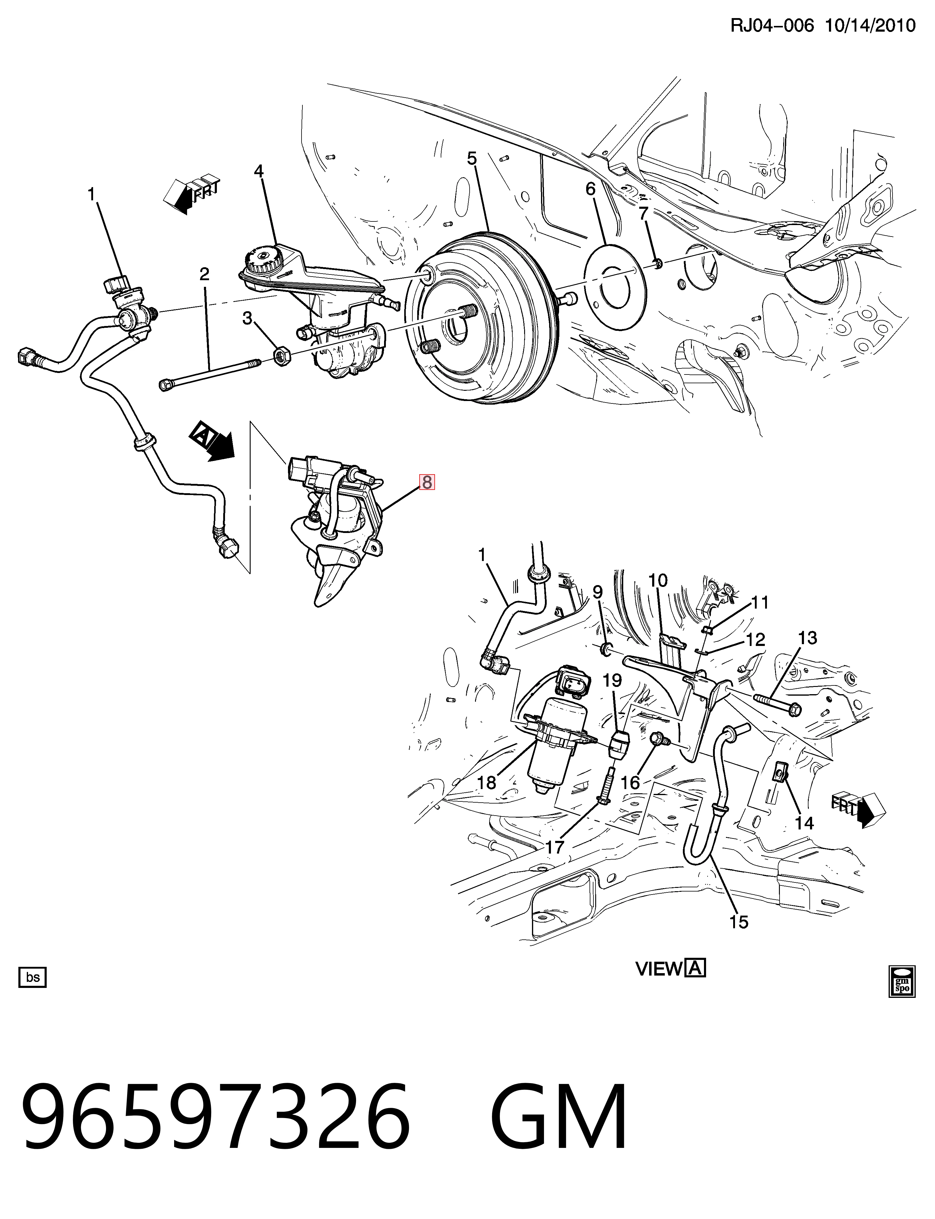 Насос вакуумний Opel 96597326 ціна, від 134.24 USD