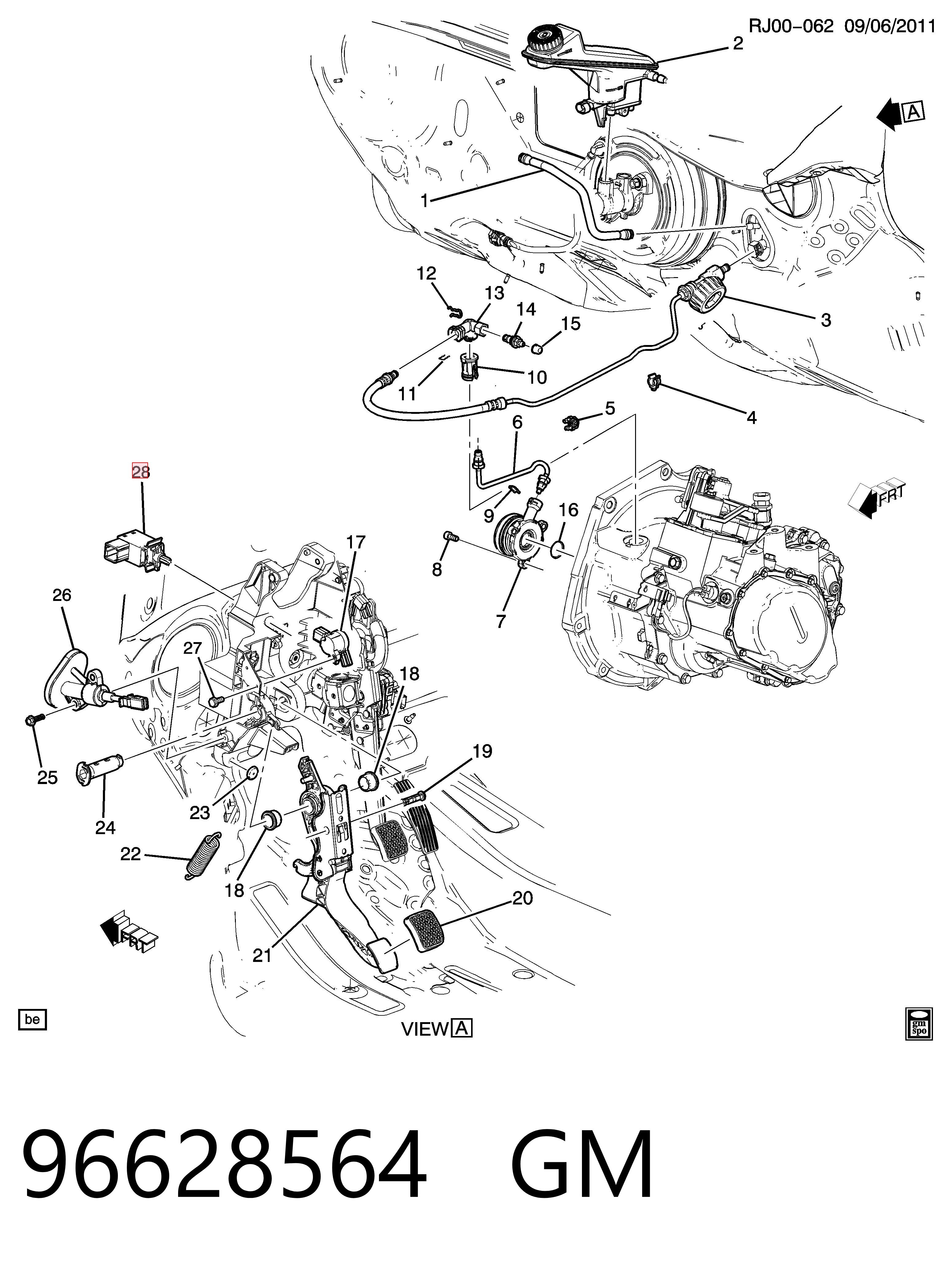 Датчик включення зчеплення WVE 1S16157 ціна, від 15.46 USD