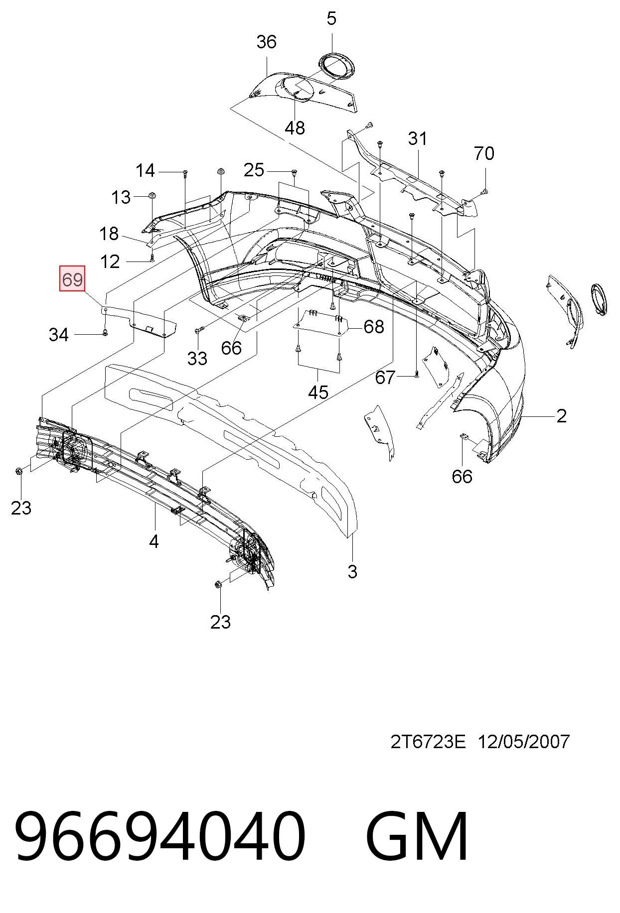 96694040 General Motors