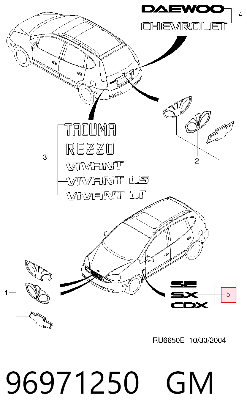 96547227 Opel 