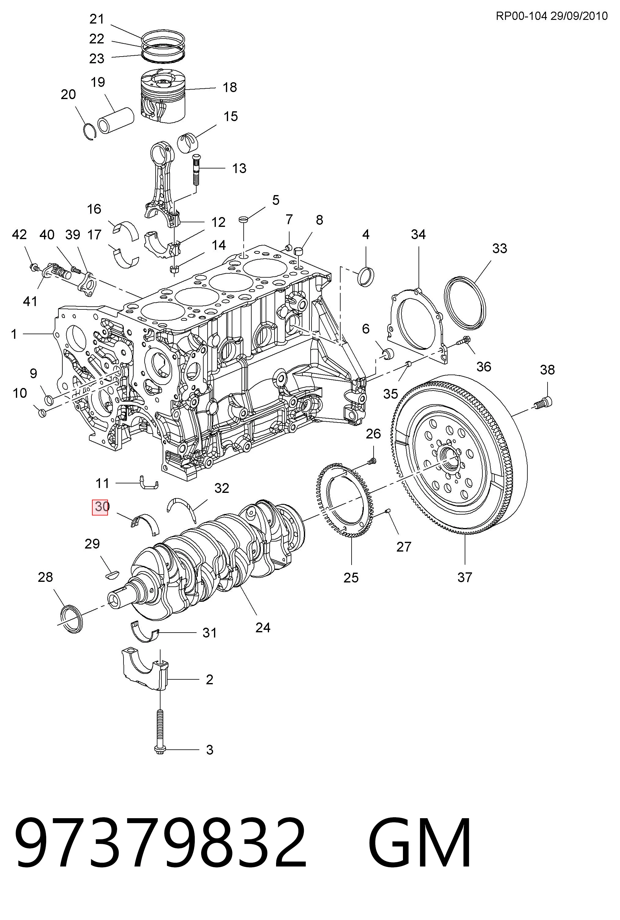 97379832 Peugeot/Citroen 