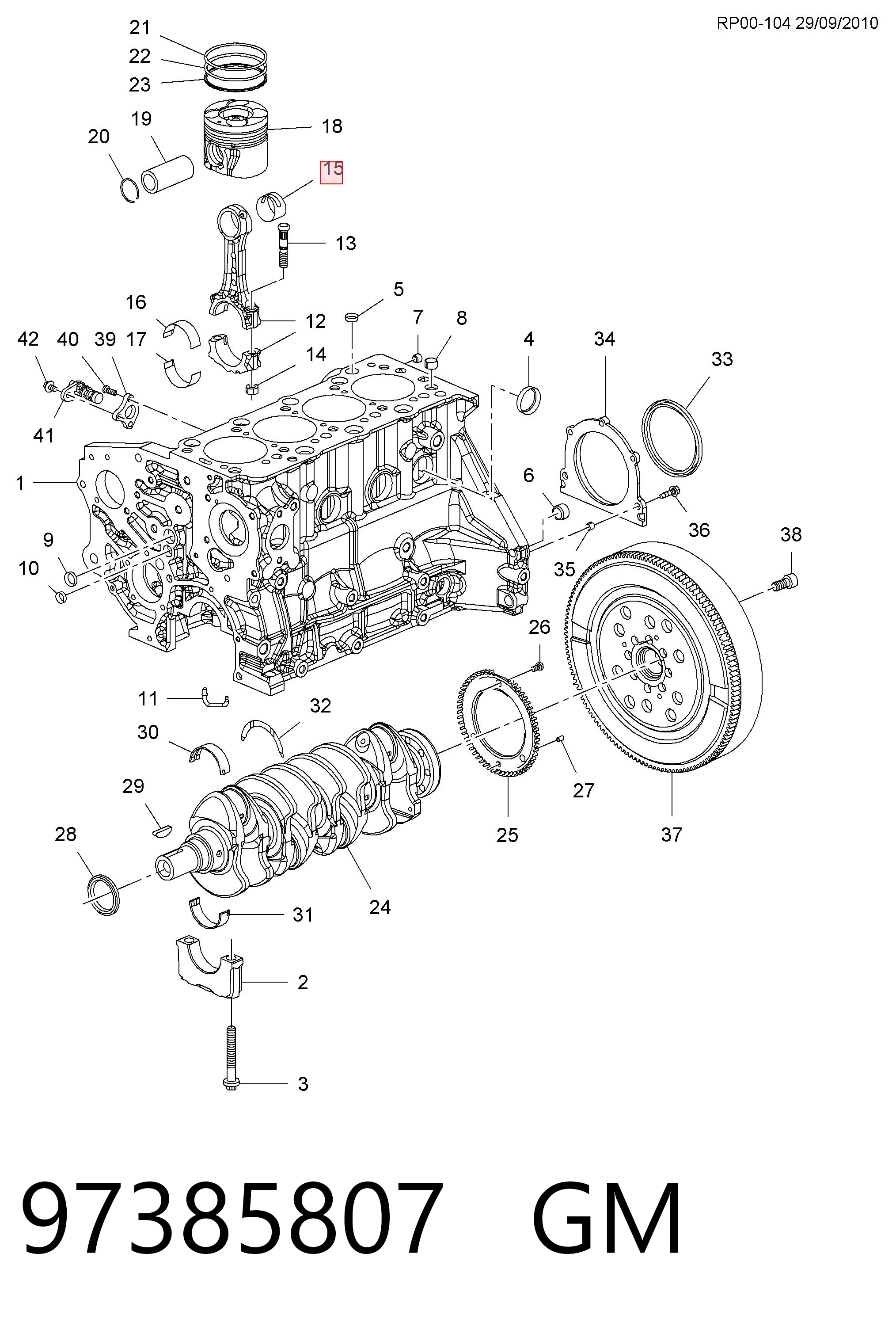 97385807 Peugeot/Citroen 
