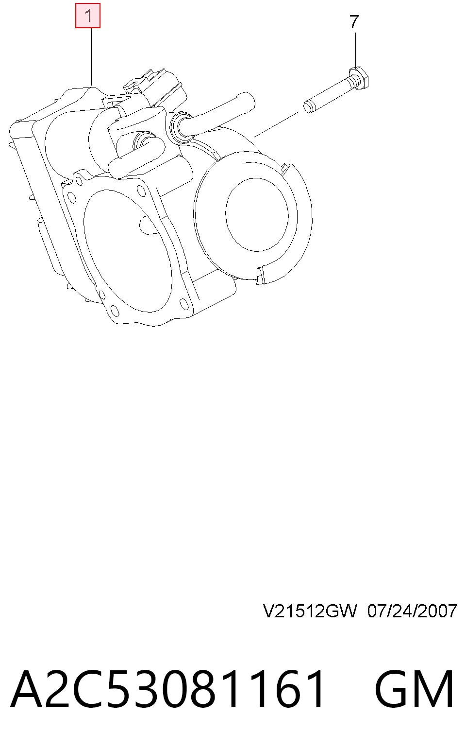 96417710 Peugeot/Citroen Дросільна заслінка в зборі