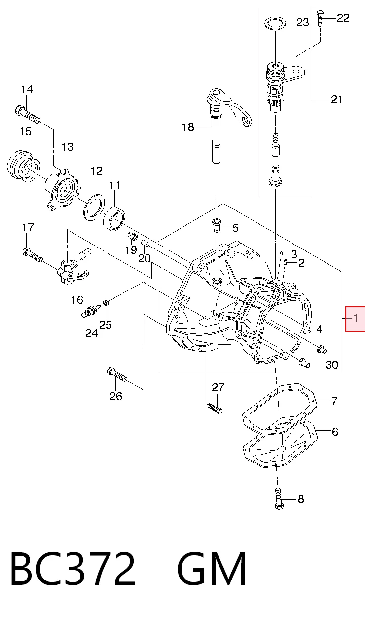 Купити 96183707 Opel Ручна коробка передач