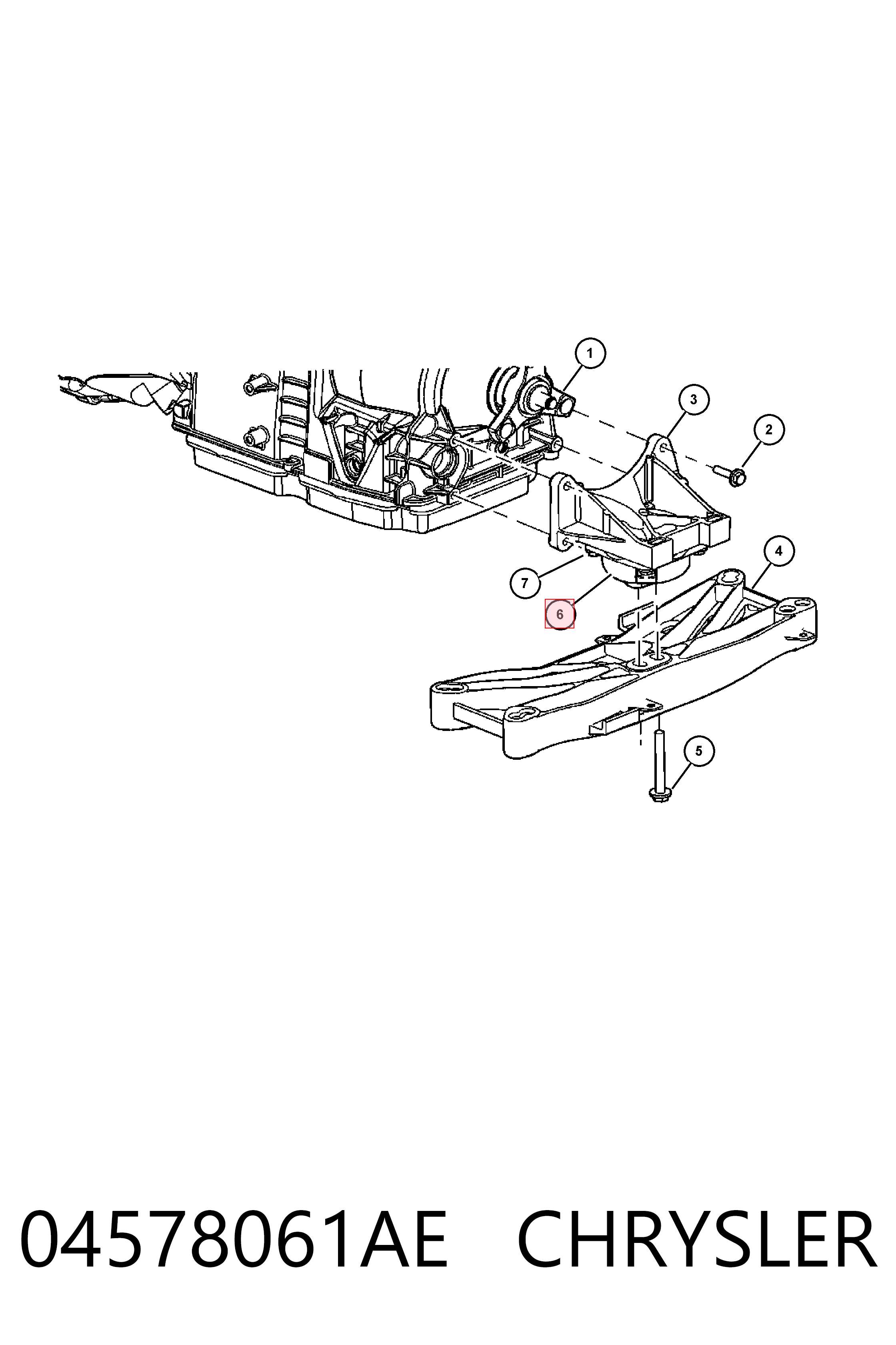 04578061AE Chrysler 