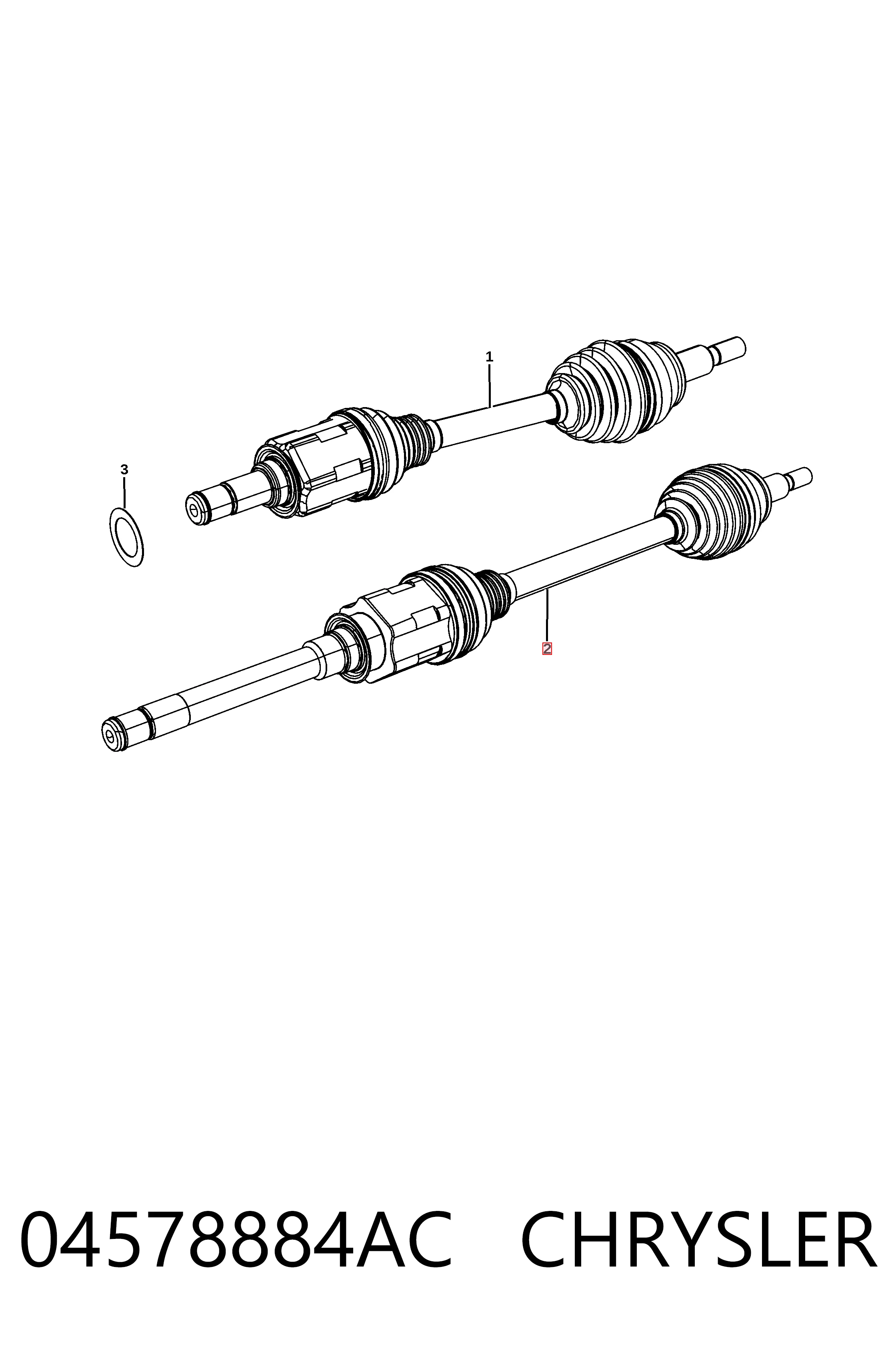 NCV10066 GSP Привід передній правий