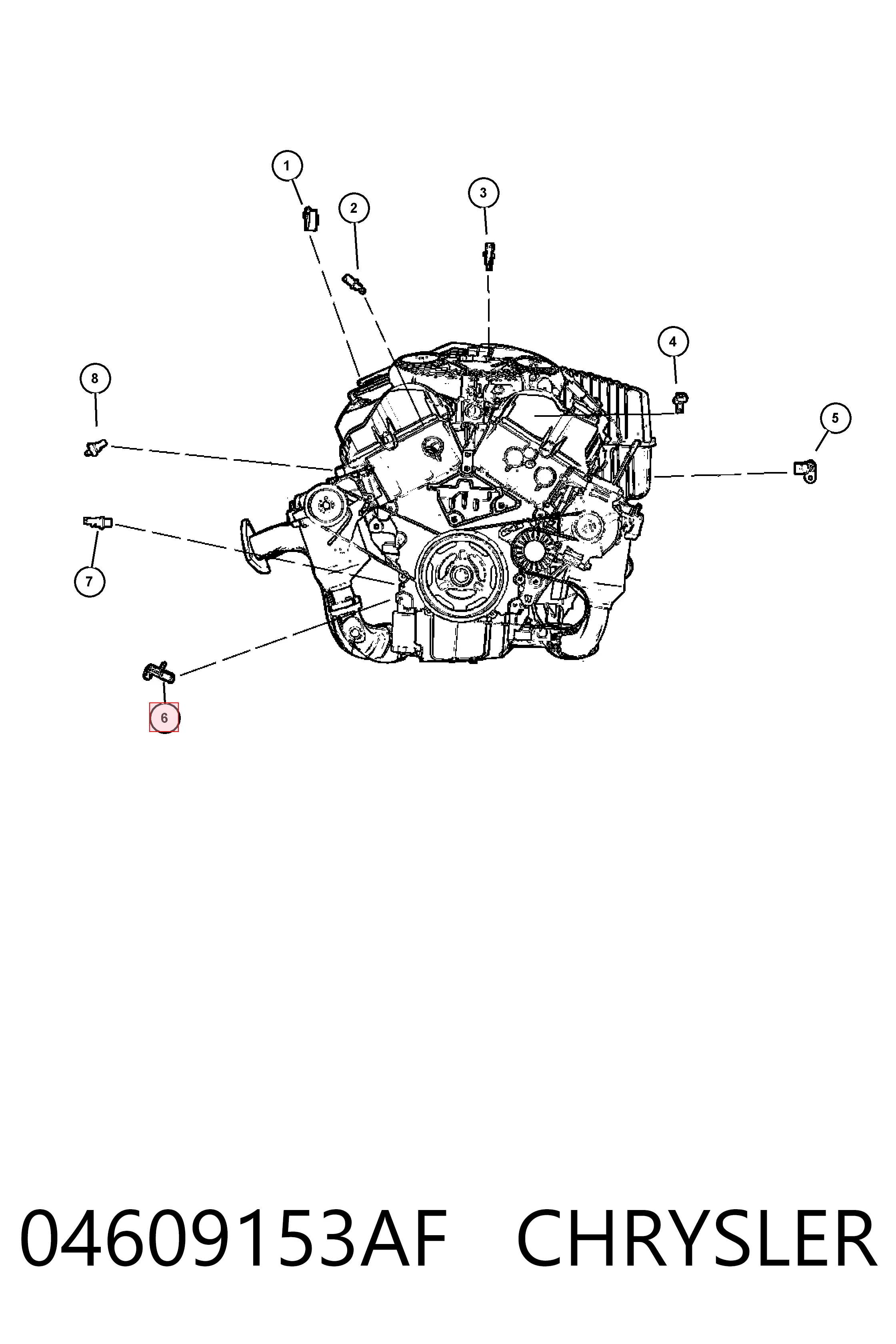 04609153AF Chrysler ДПКВ