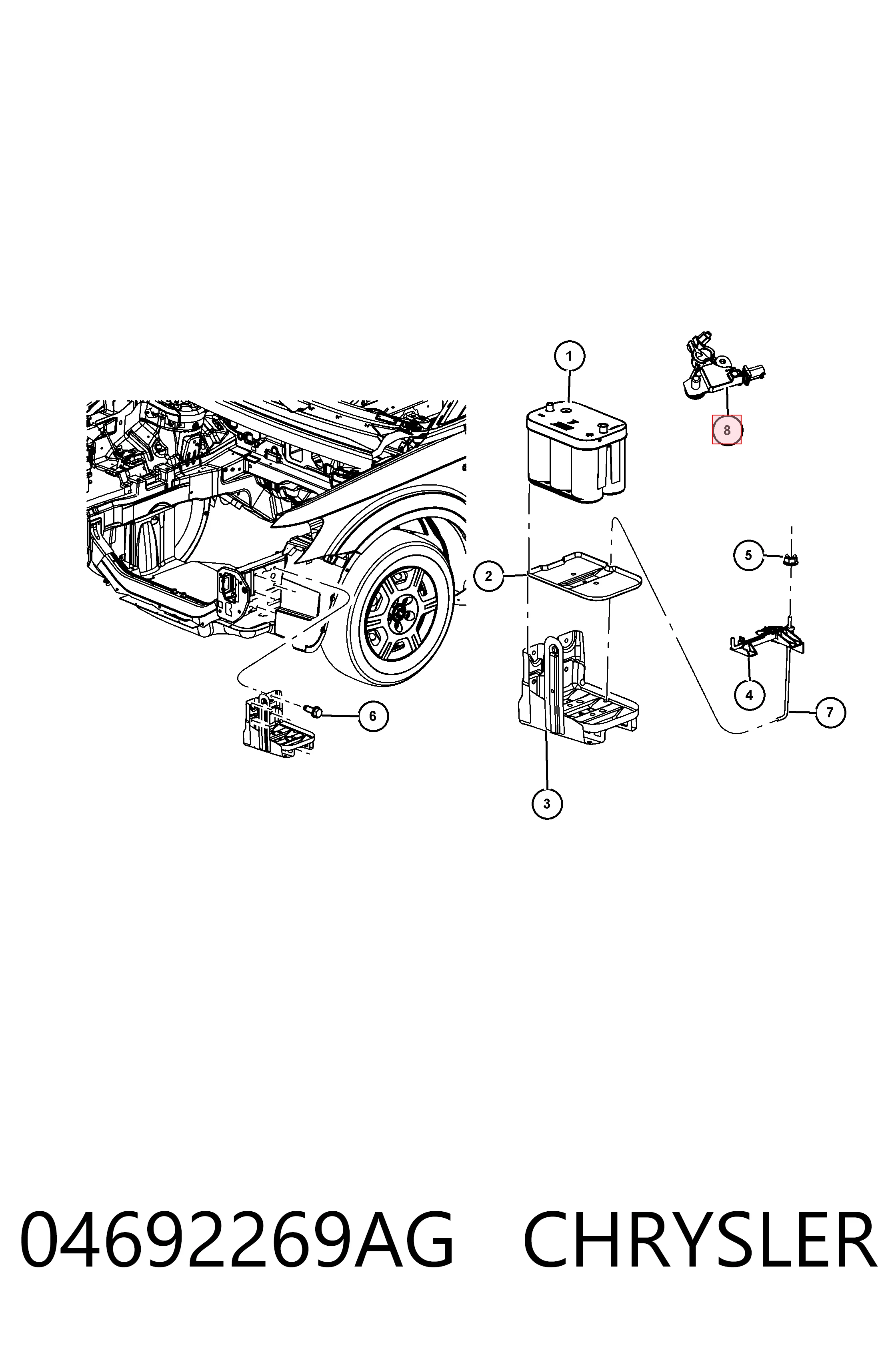 04692269AG Chrysler 