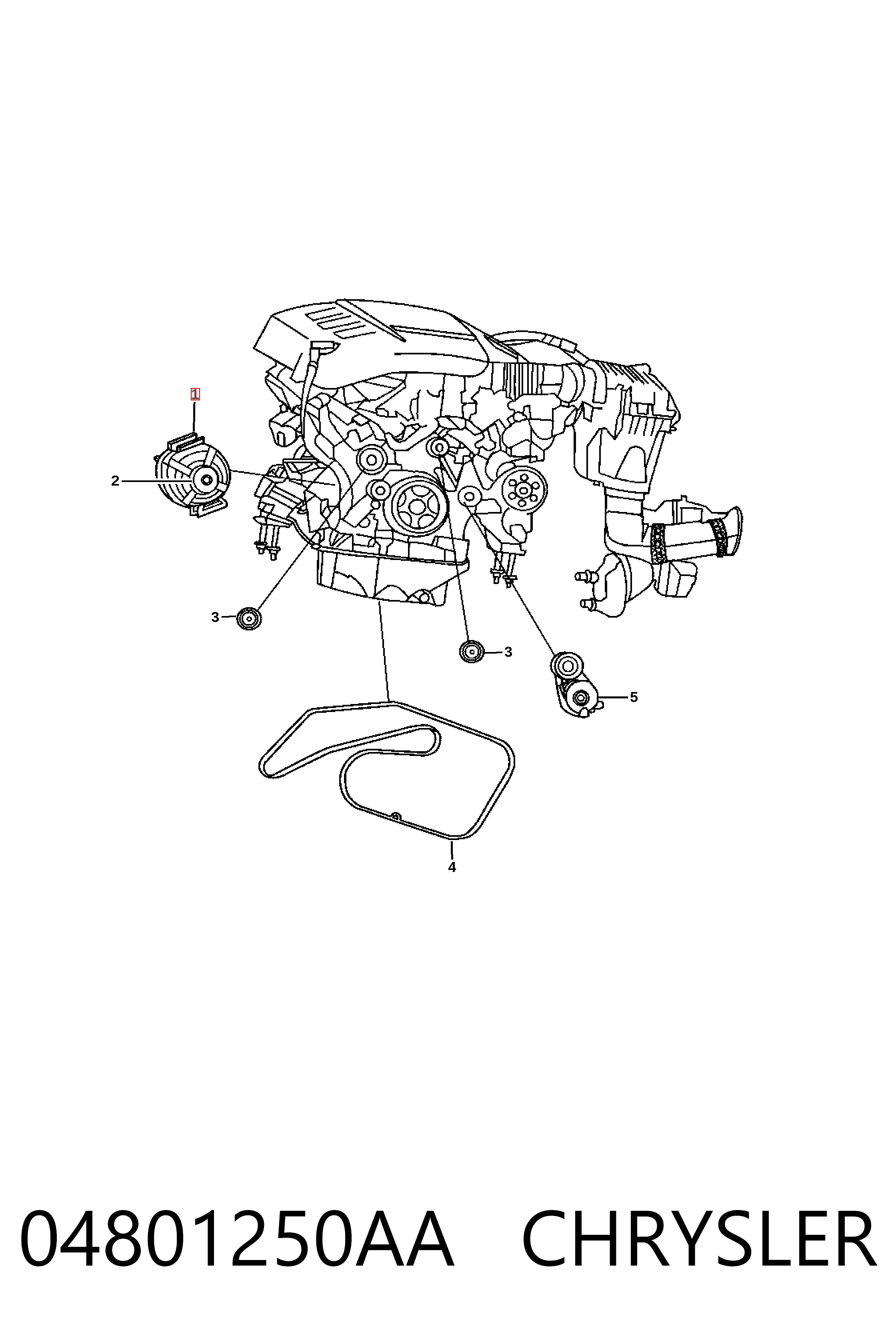 Генератор автомобільний Magneti Marelli MQA2108