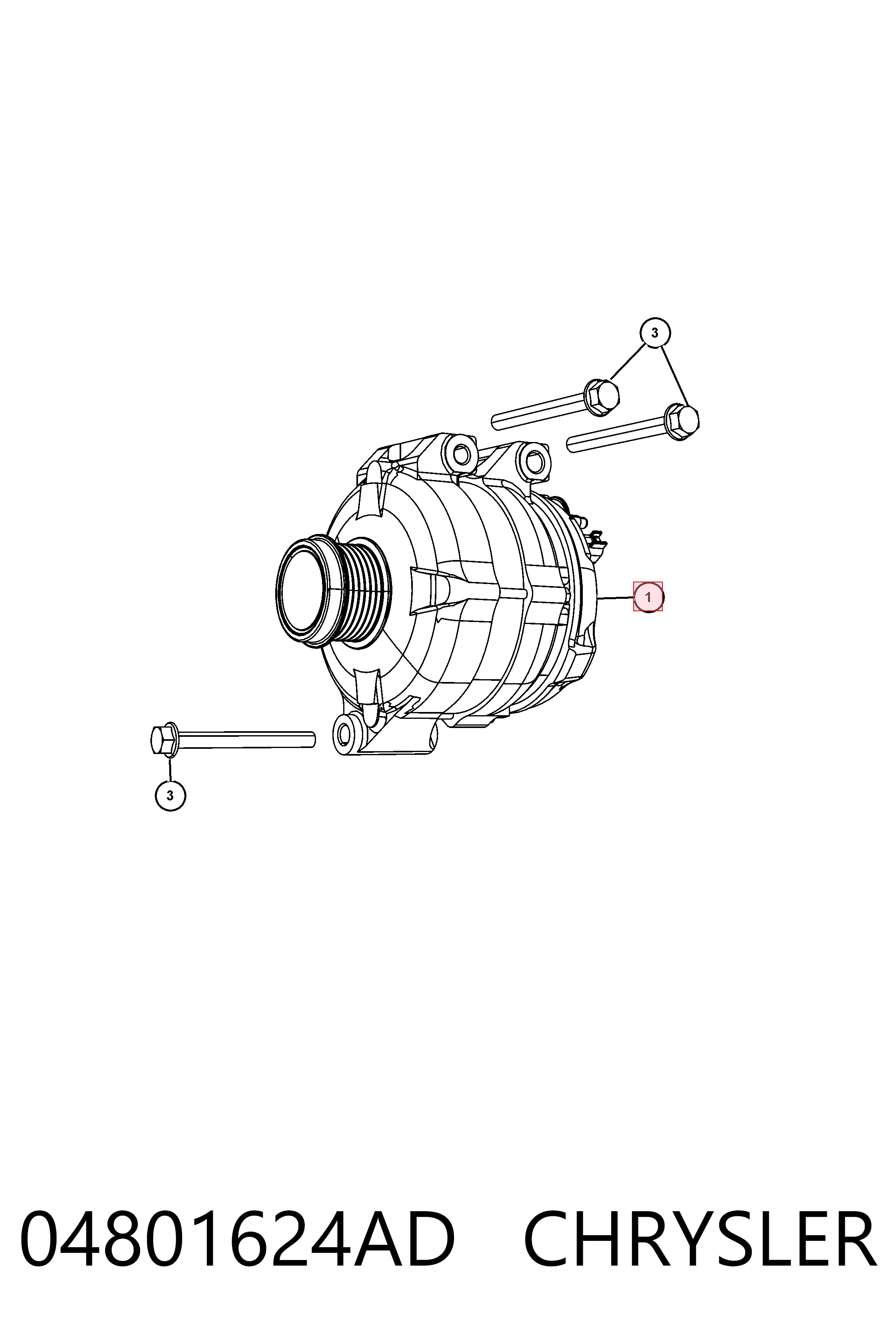 F032116599 Cargo Авто генератор