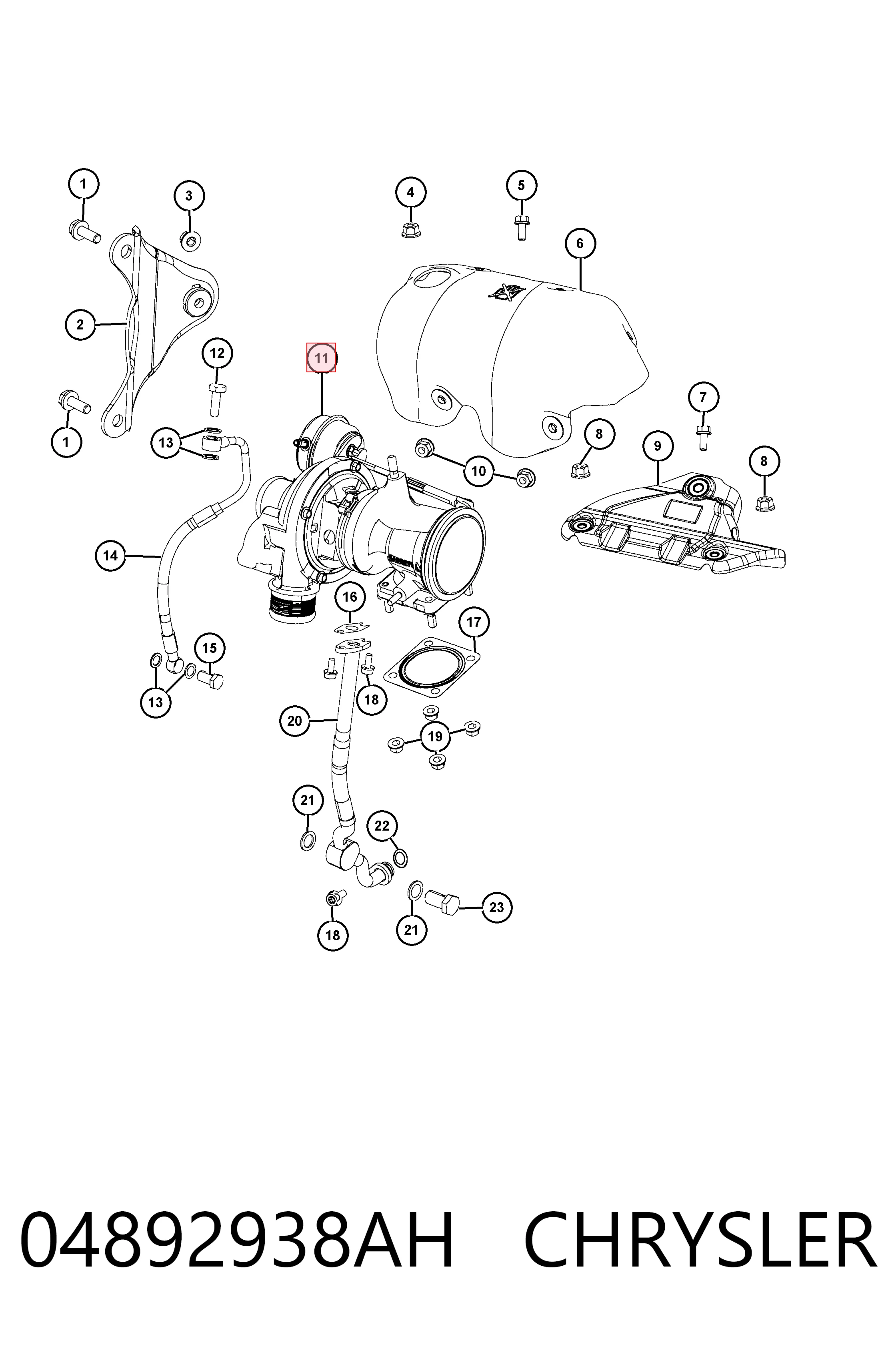 K68325875AA Fiat/Alfa/Lancia 
