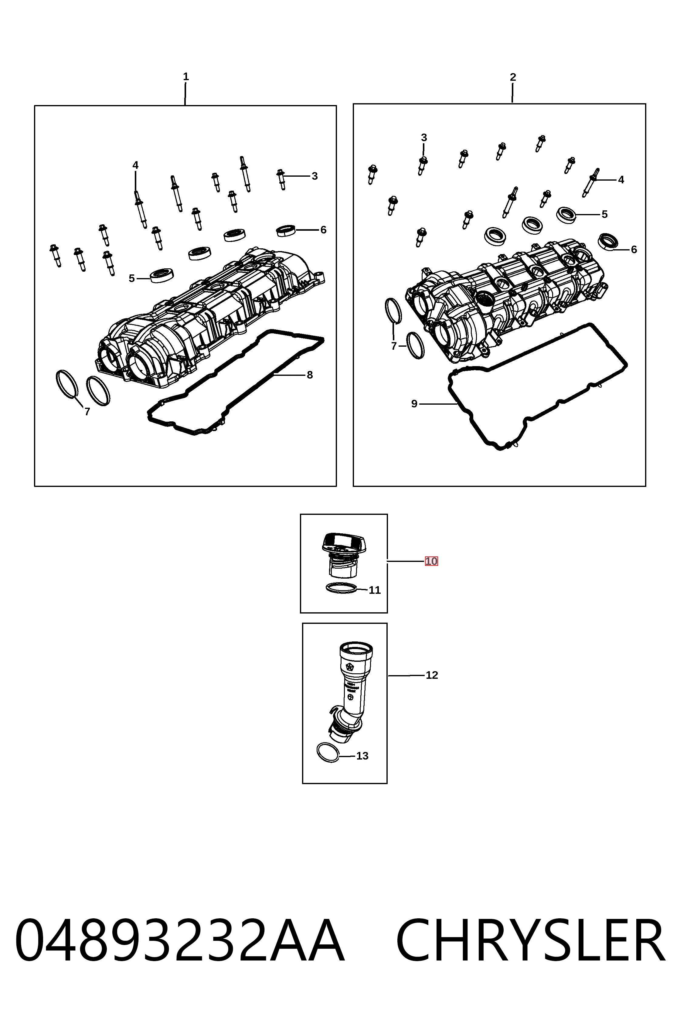 04893232AA Chrysler 