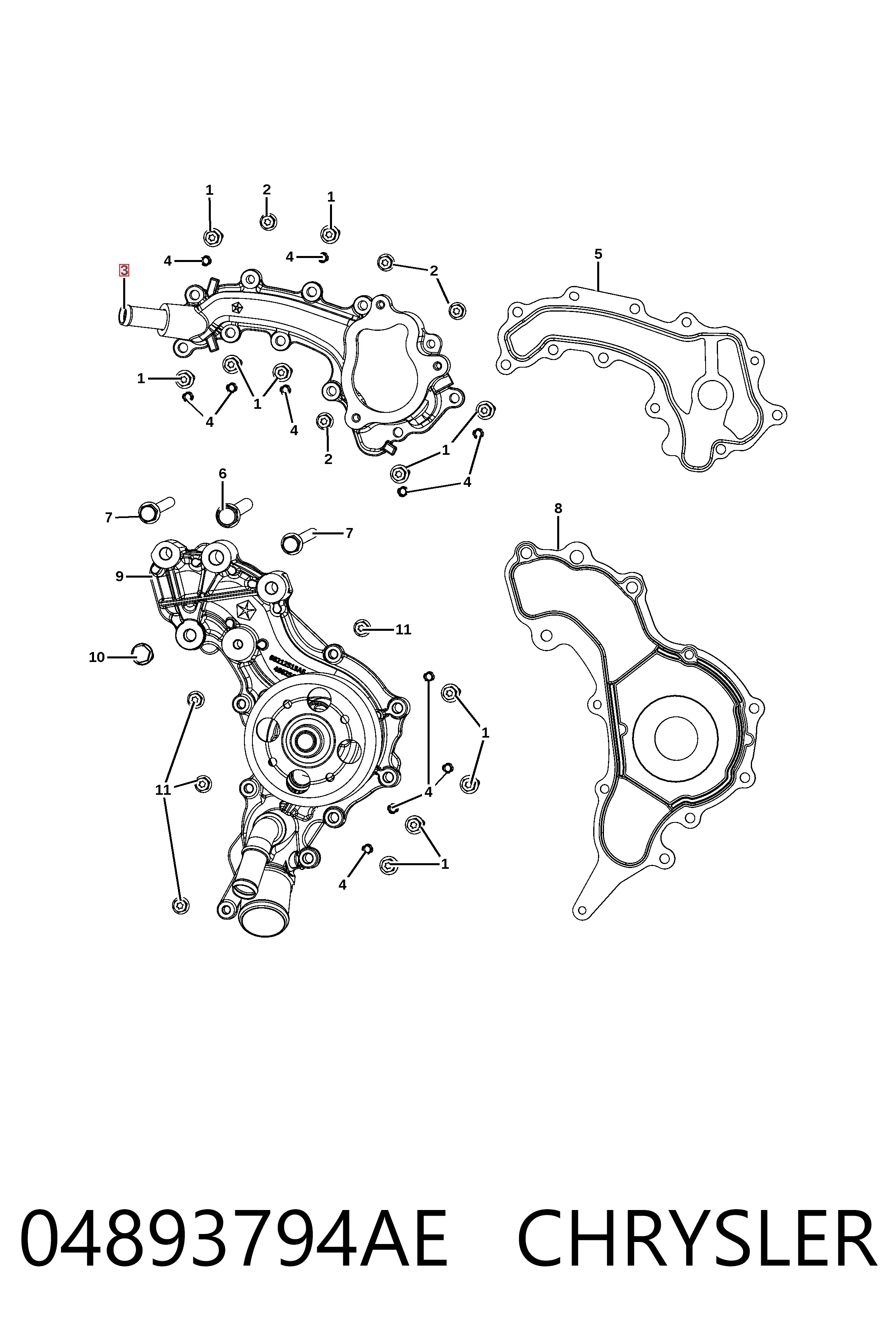 04893794AE Chrysler 