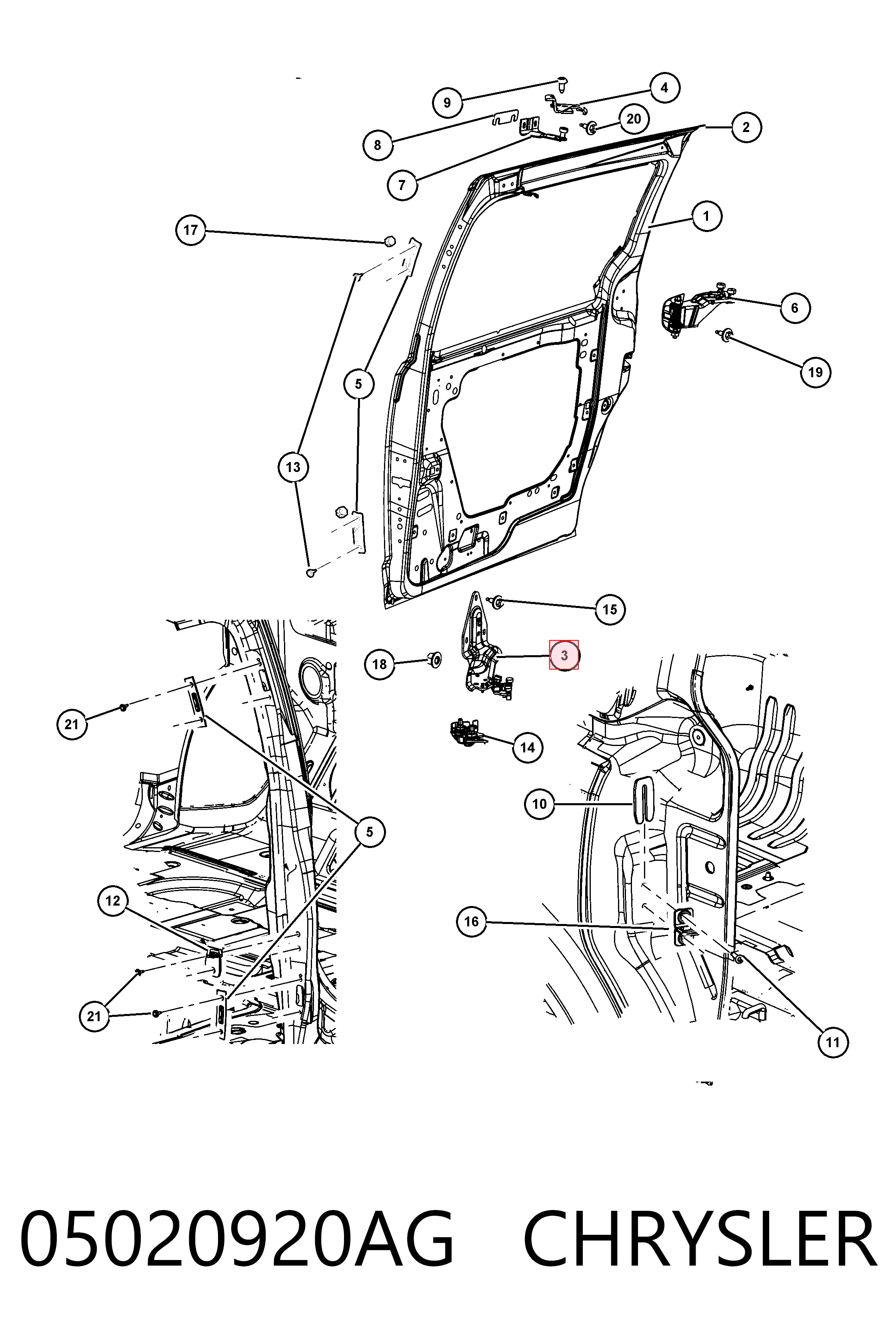  Fiat/Alfa/Lancia K05020920AG ціна, від 36.62 USD