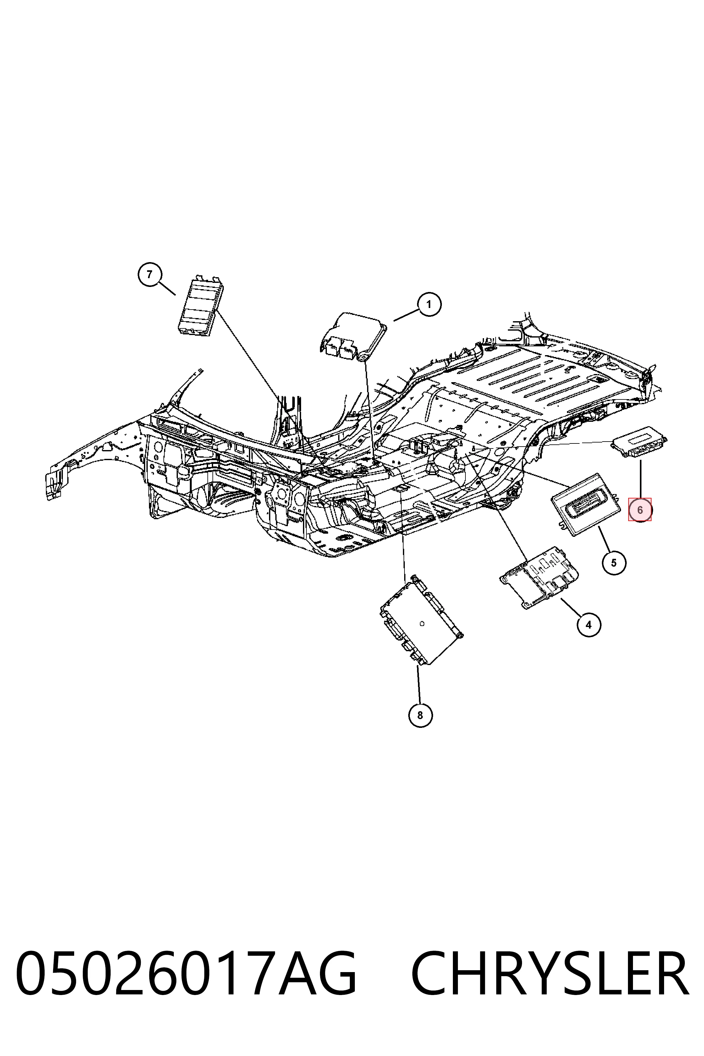  Fiat/Alfa/Lancia K05026017AD