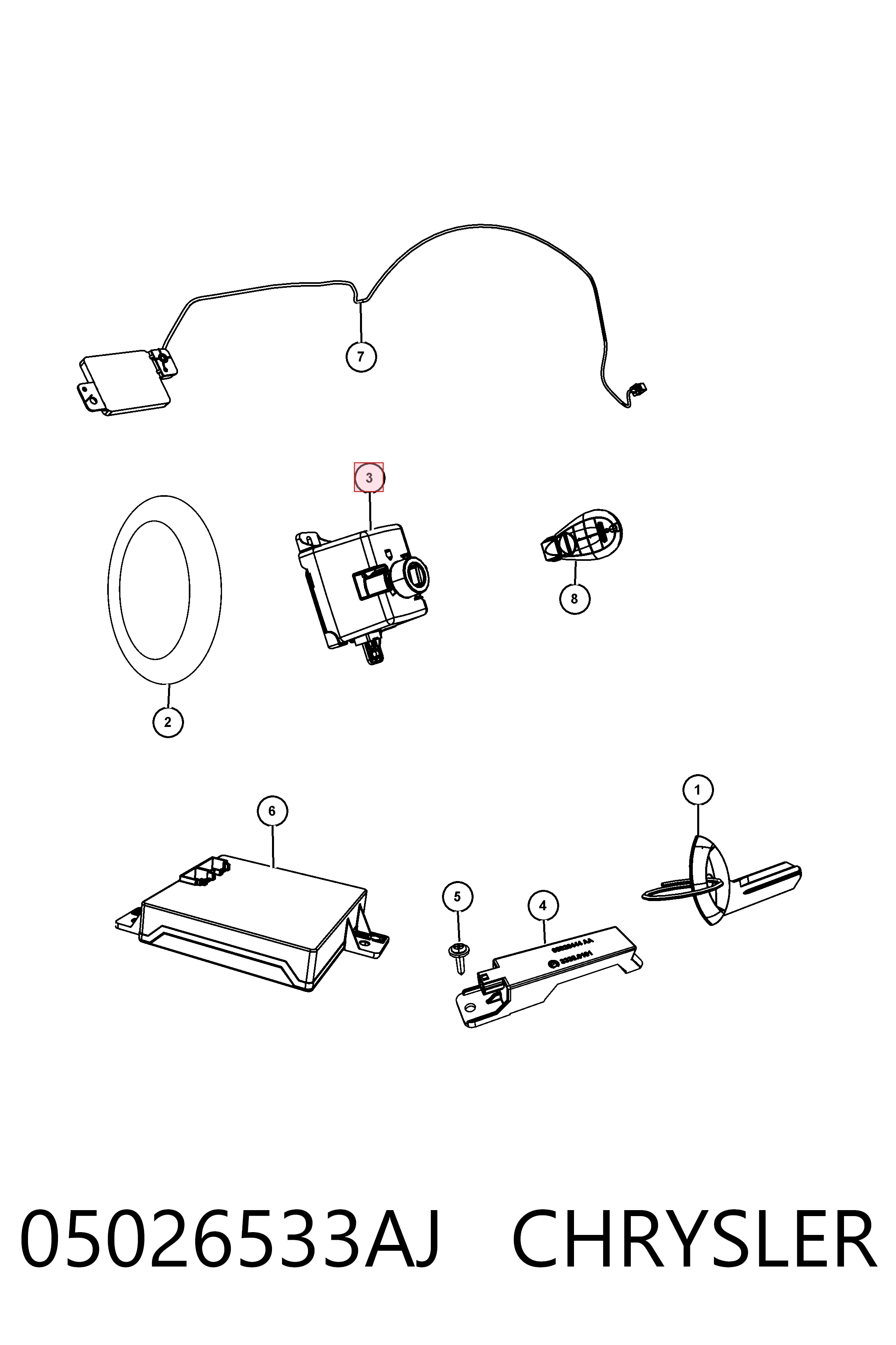 Fiat/Alfa/Lancia K05026534AJ ціна, від 189.99 USD