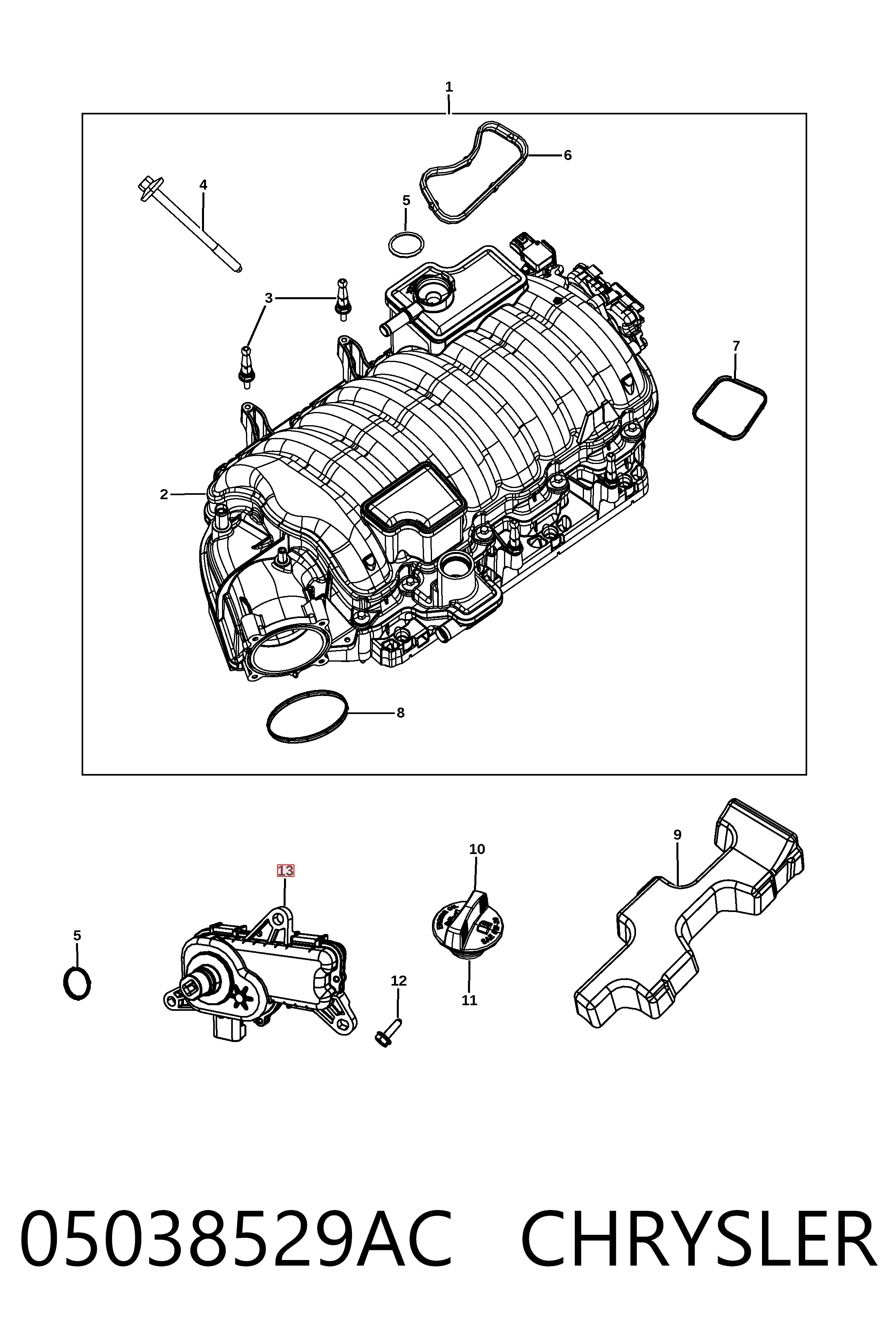 05038529AC Chrysler 