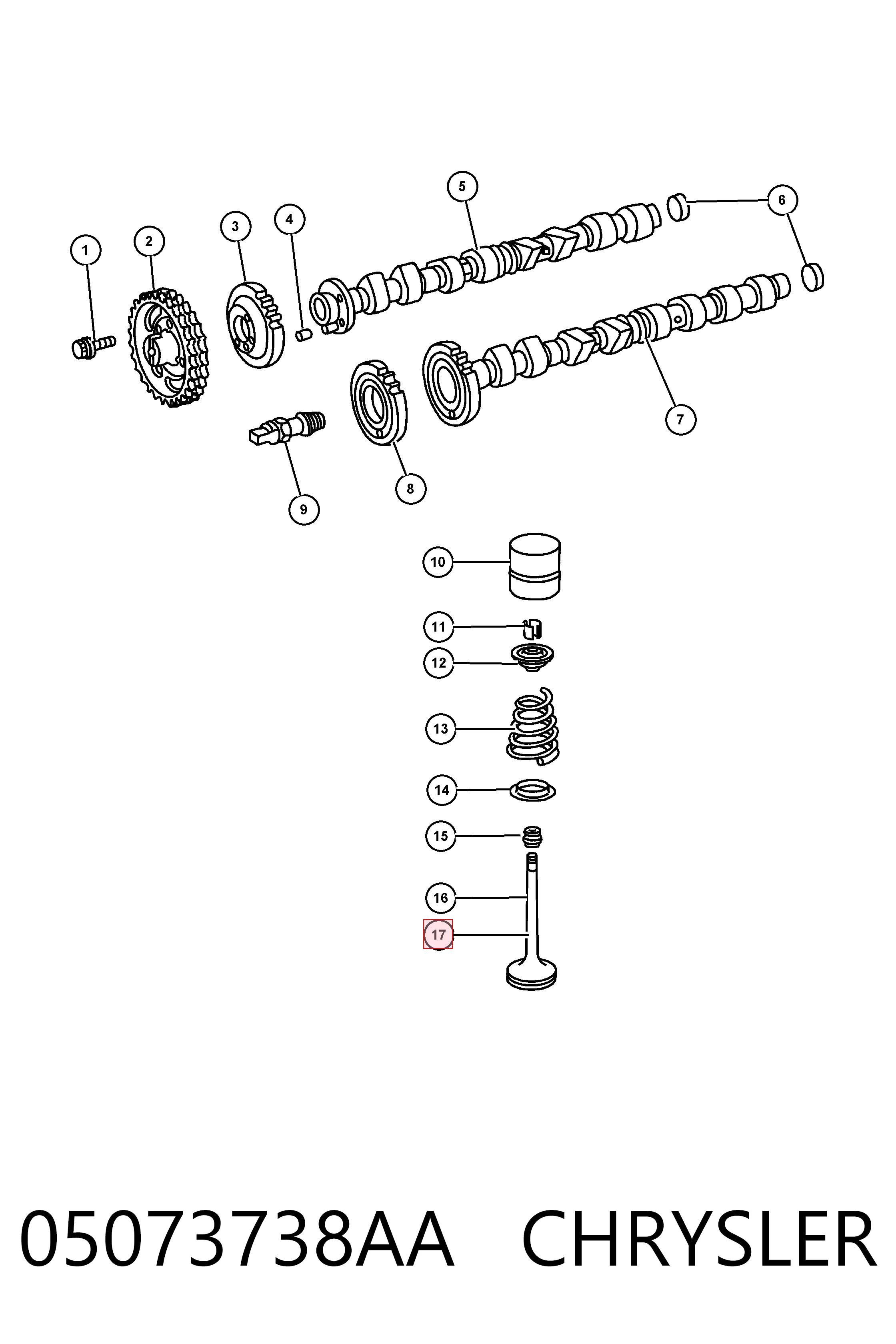Вихлопний клапан Bectep 6110500127 ціна, від 7.51 USD