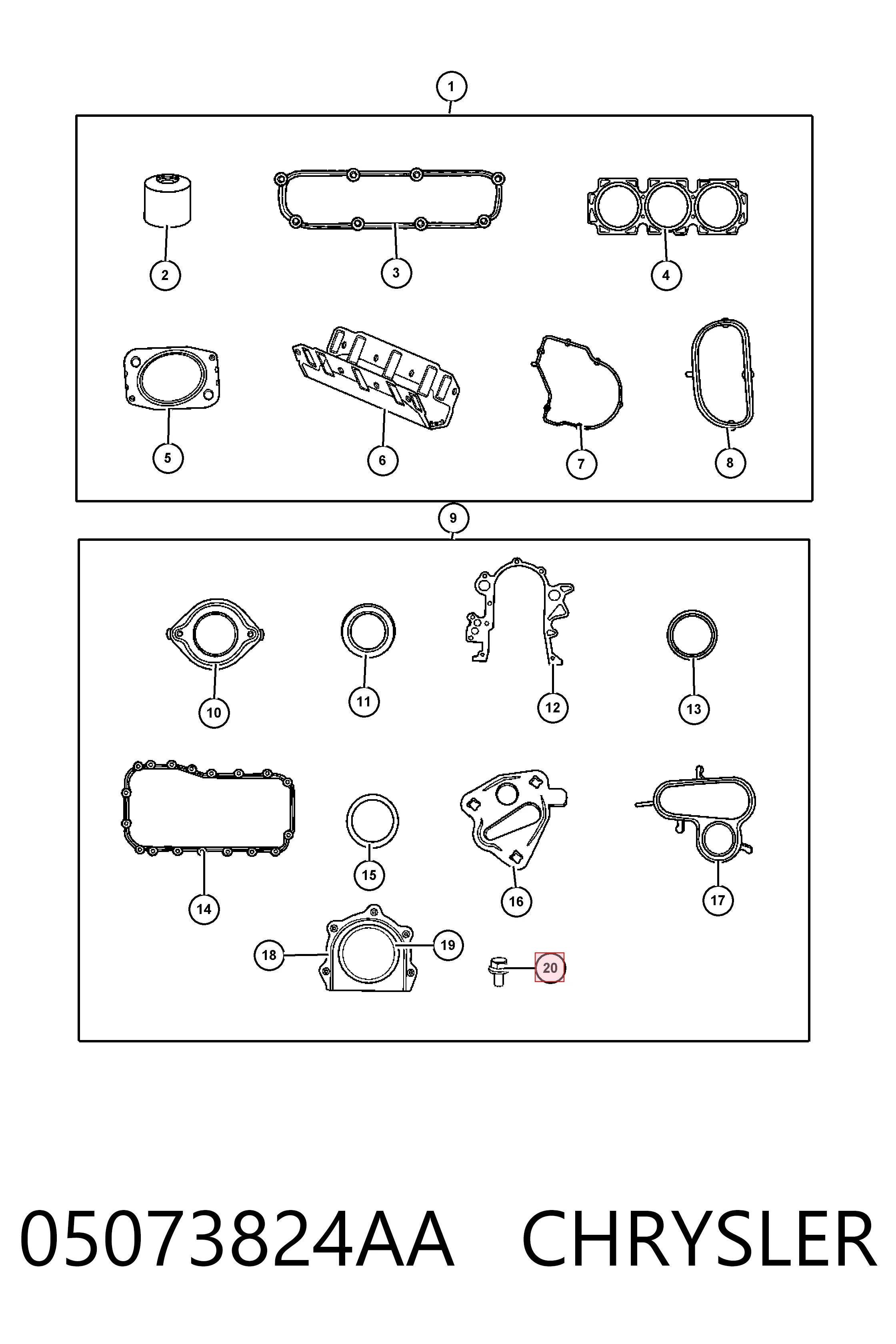 05073824AA Chrysler
